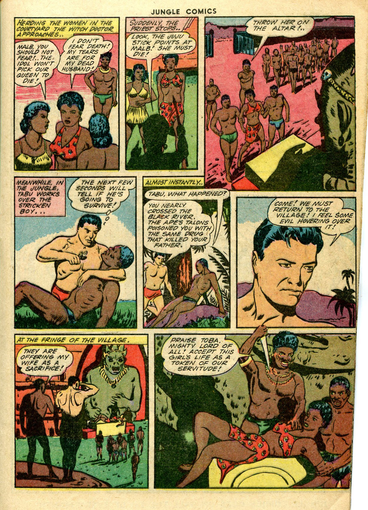 Read online Jungle Comics comic -  Issue #45 - 25