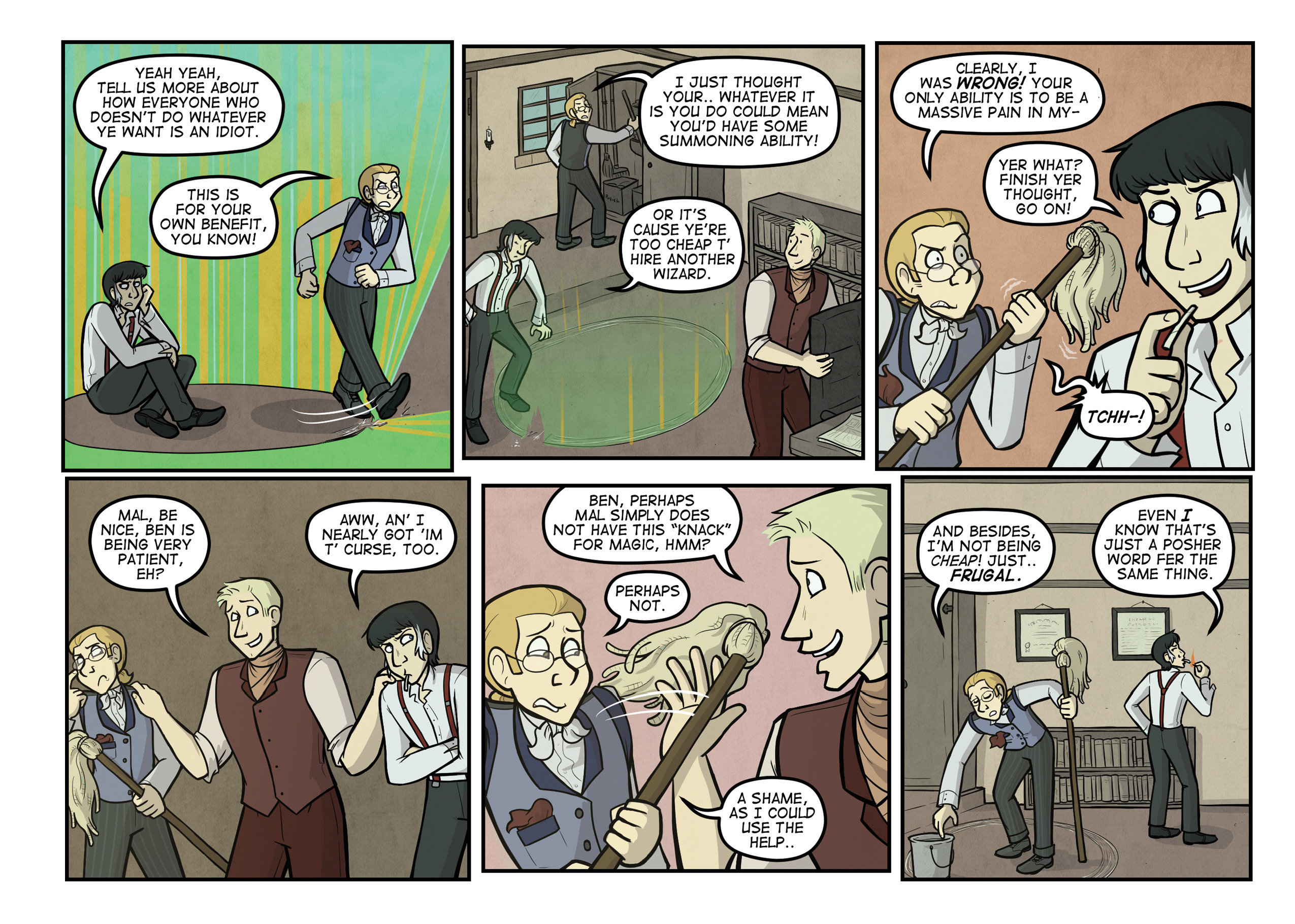 Read online Widdershins comic -  Issue #5 - 35