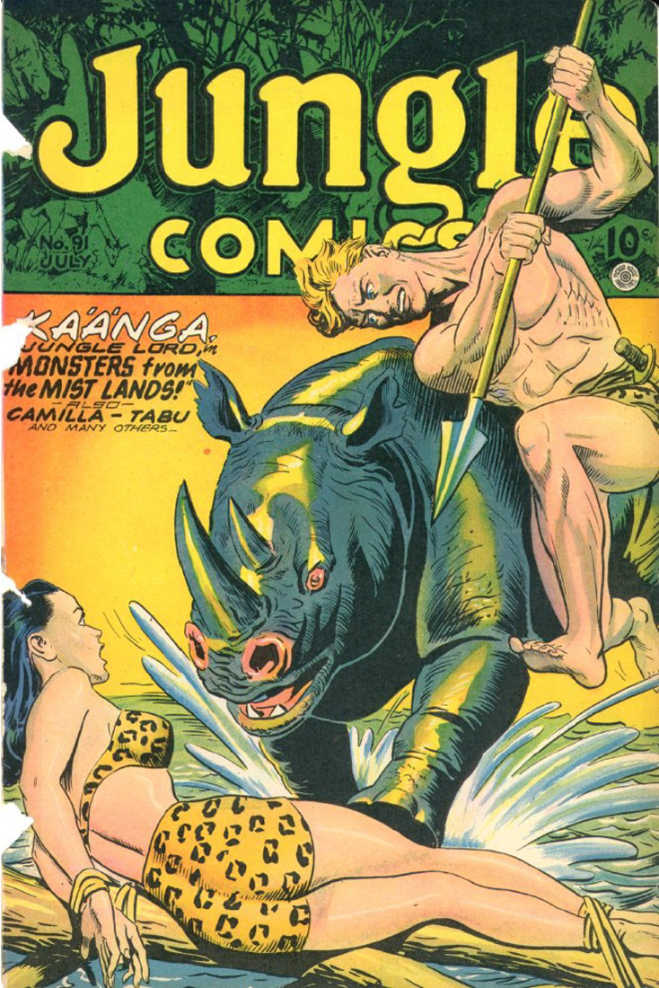 Read online Jungle Comics comic -  Issue #91 - 2