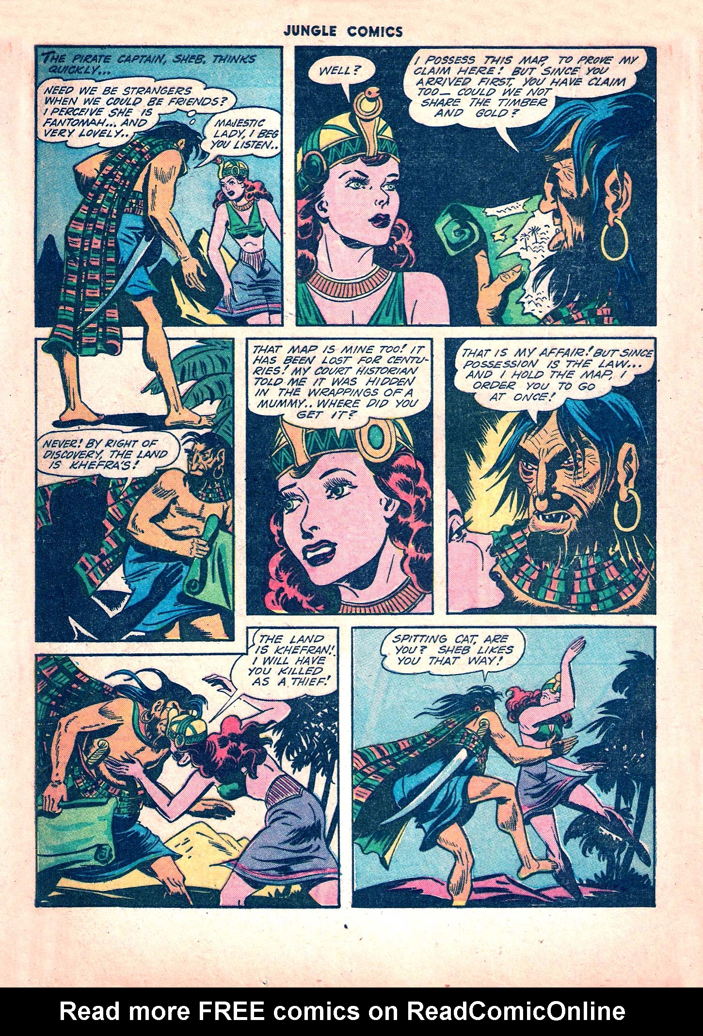 Read online Jungle Comics comic -  Issue #42 - 36