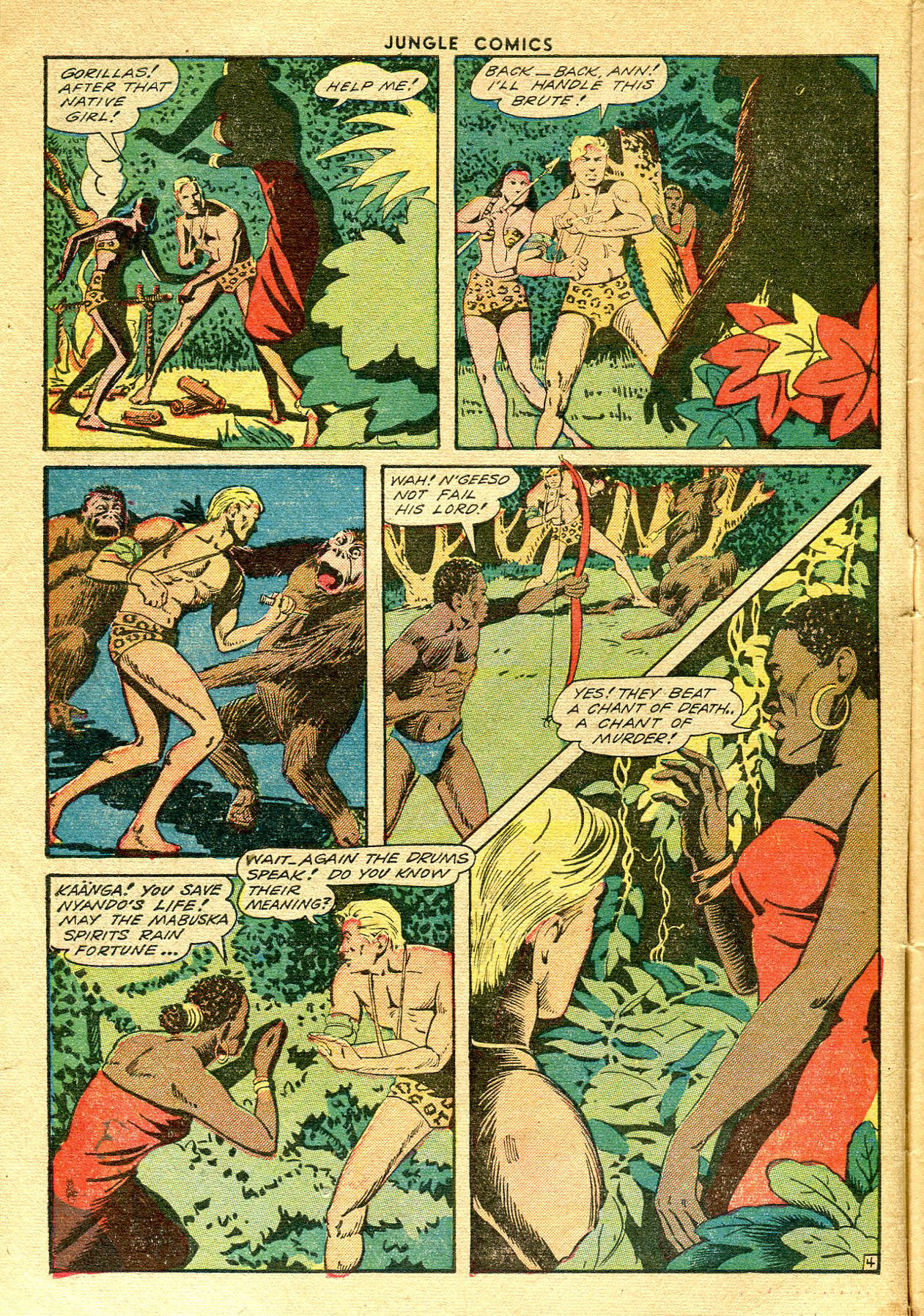 Read online Jungle Comics comic -  Issue #59 - 7