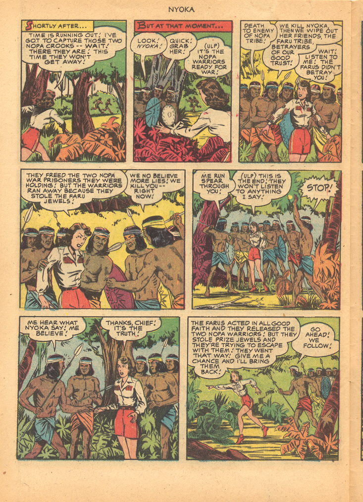 Read online Nyoka the Jungle Girl (1945) comic -  Issue #59 - 28