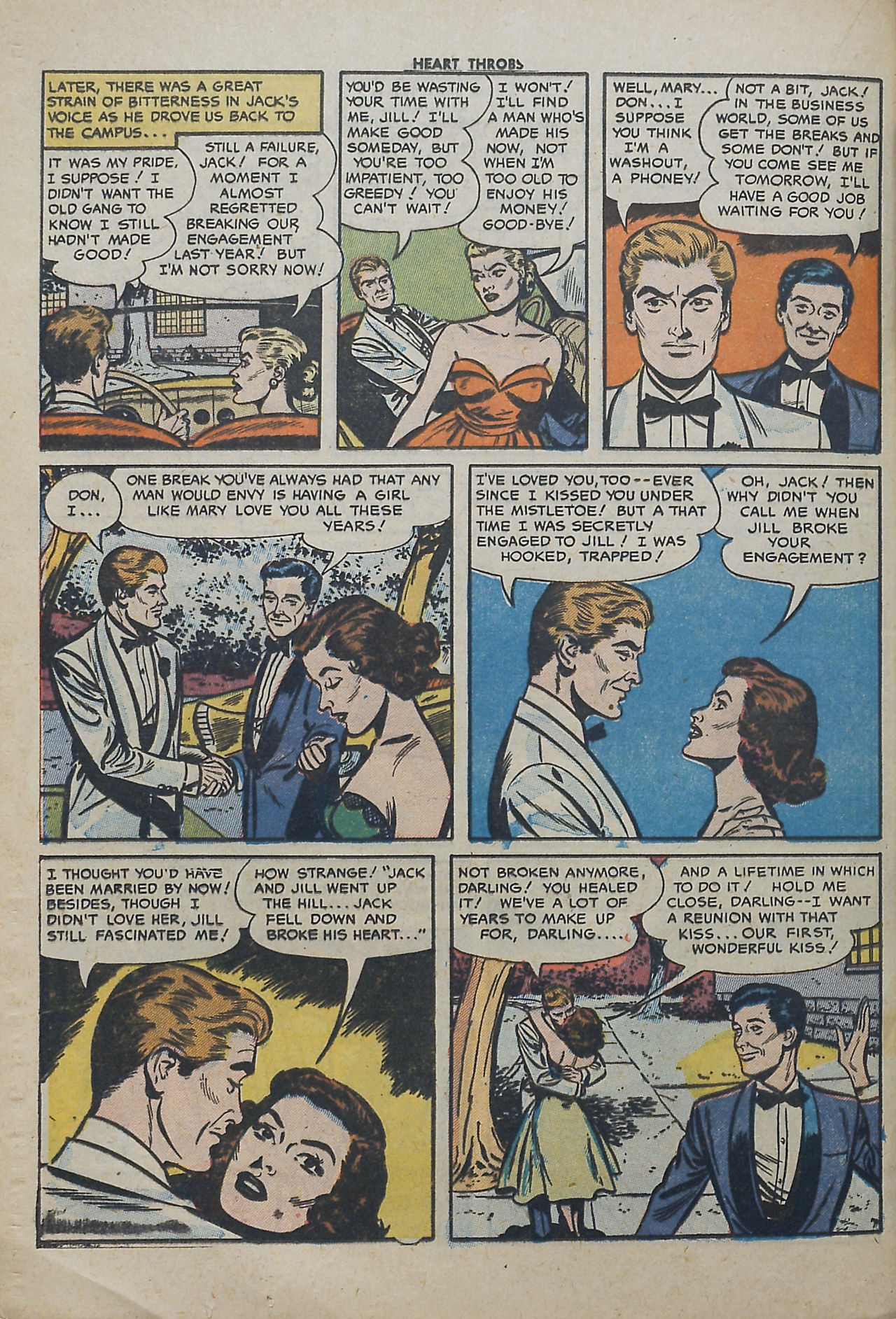 Read online Heart Throbs comic -  Issue #24 - 24