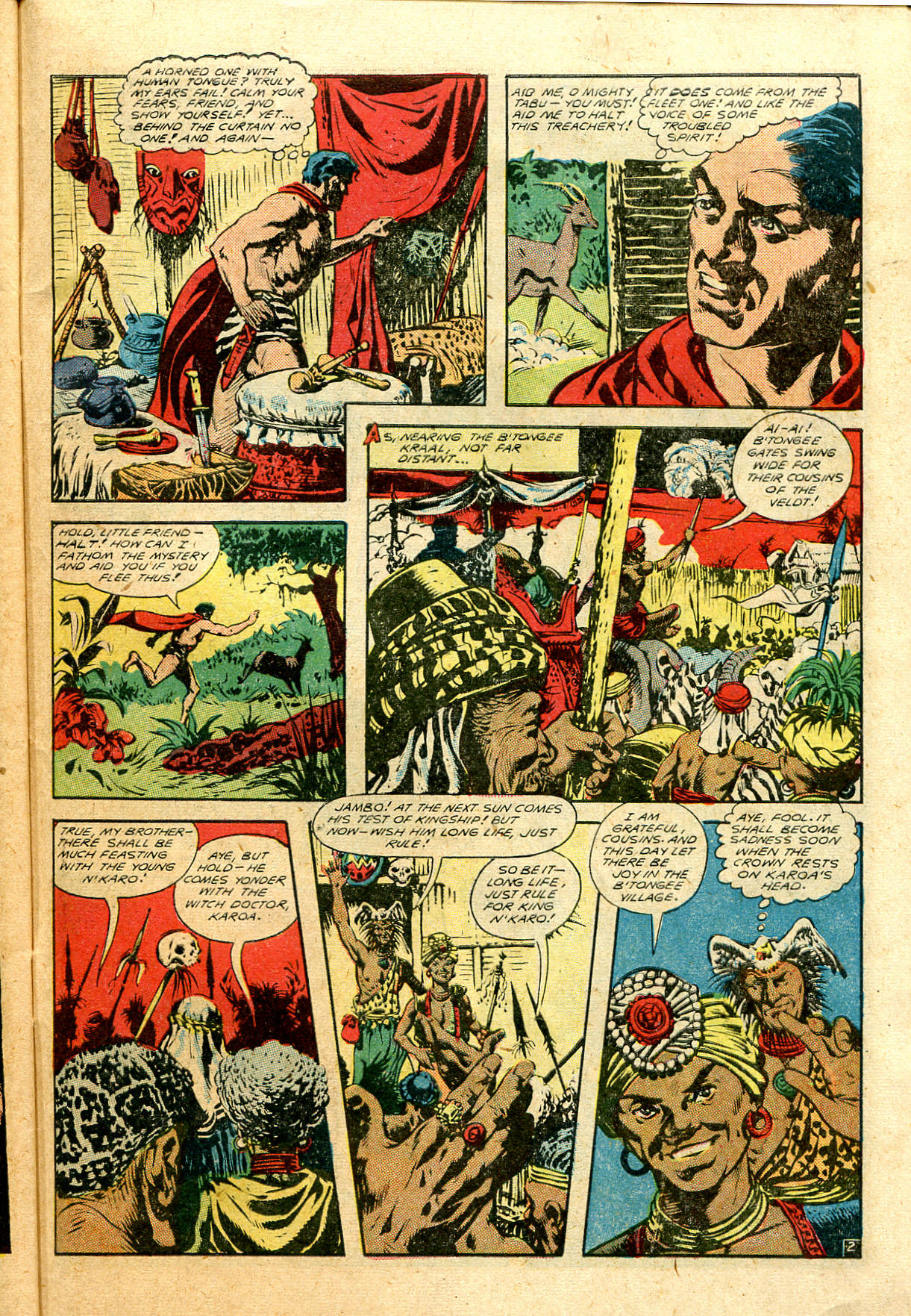 Read online Jungle Comics comic -  Issue #111 - 45