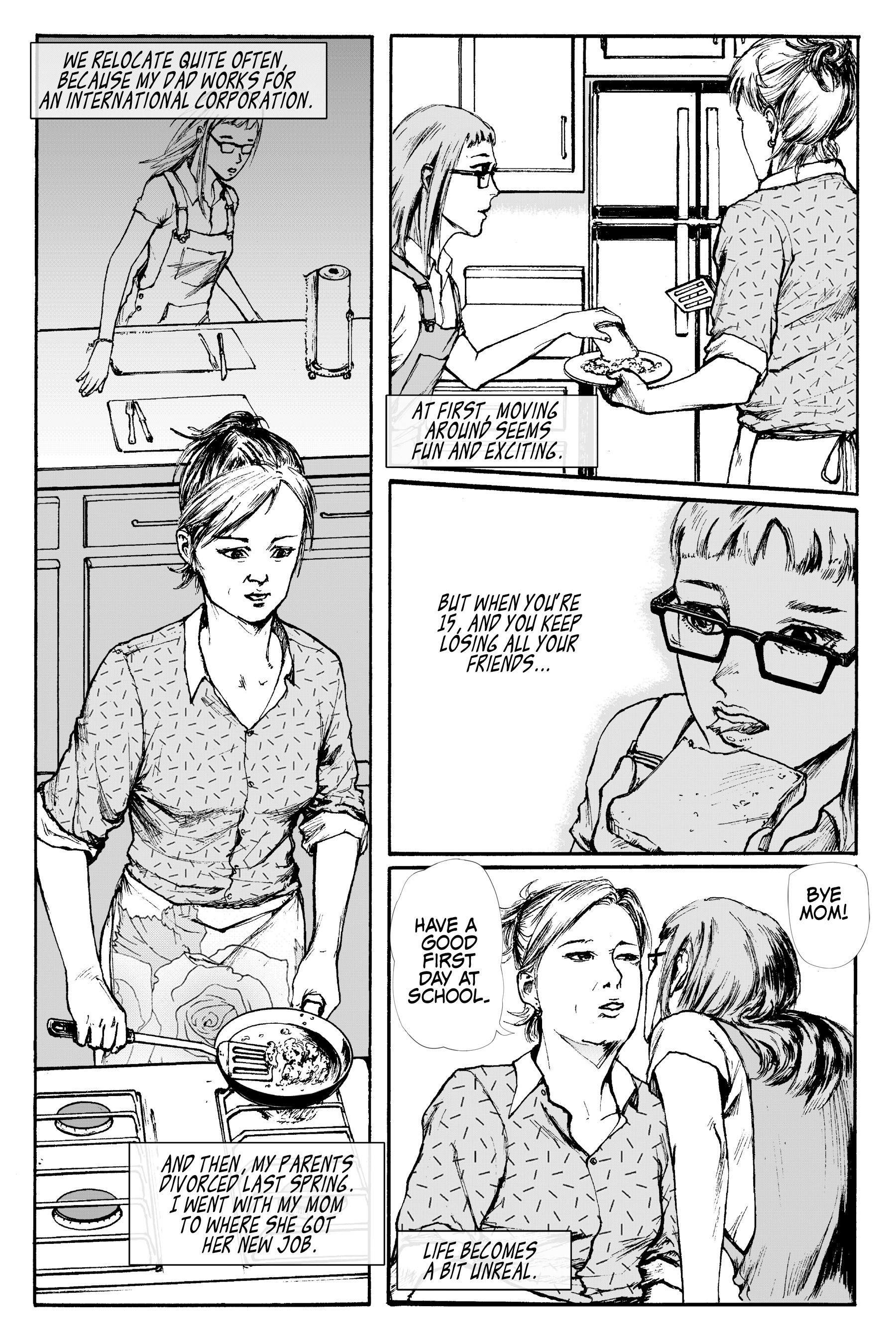 Read online Strange Symmetry comic -  Issue #1 - 5