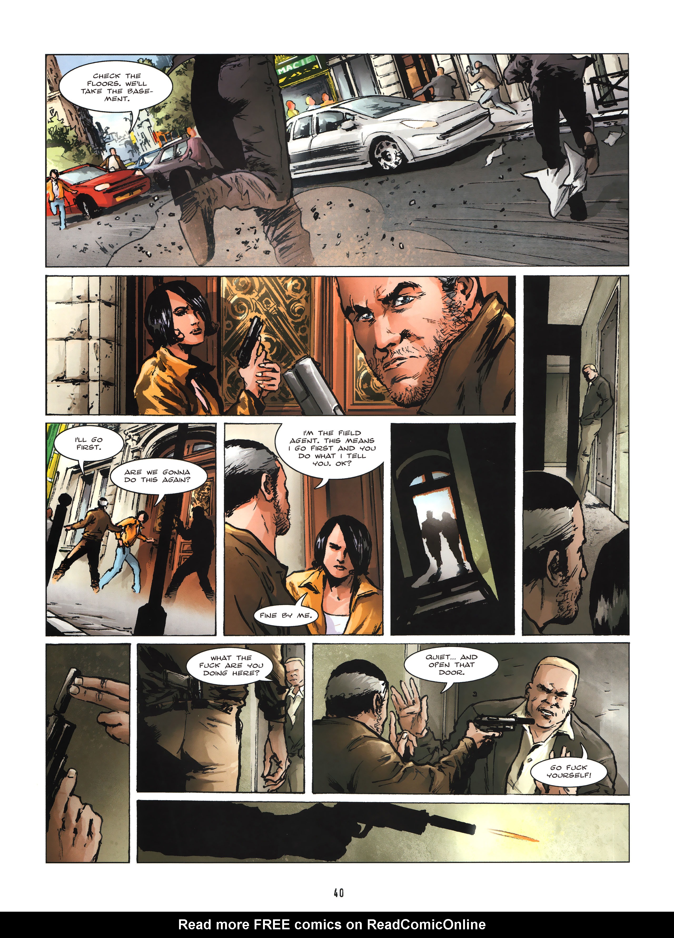 Read online Firewall comic -  Issue #1 - 41
