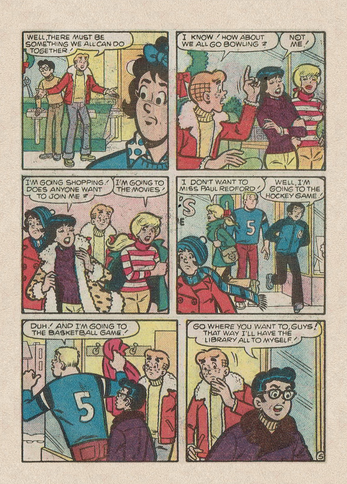 Read online Jughead Jones Comics Digest comic -  Issue #49 - 103