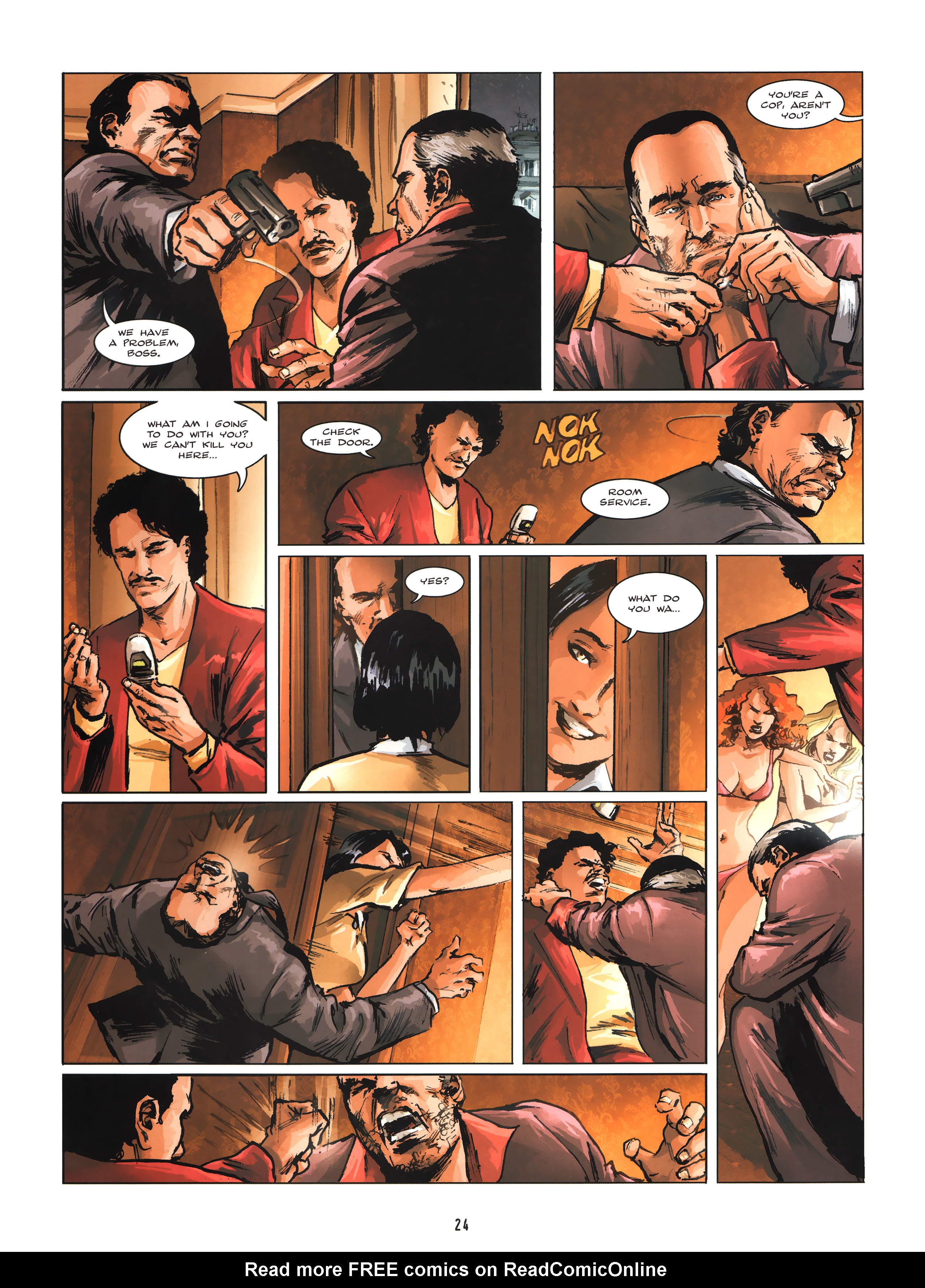 Read online Firewall comic -  Issue #1 - 25
