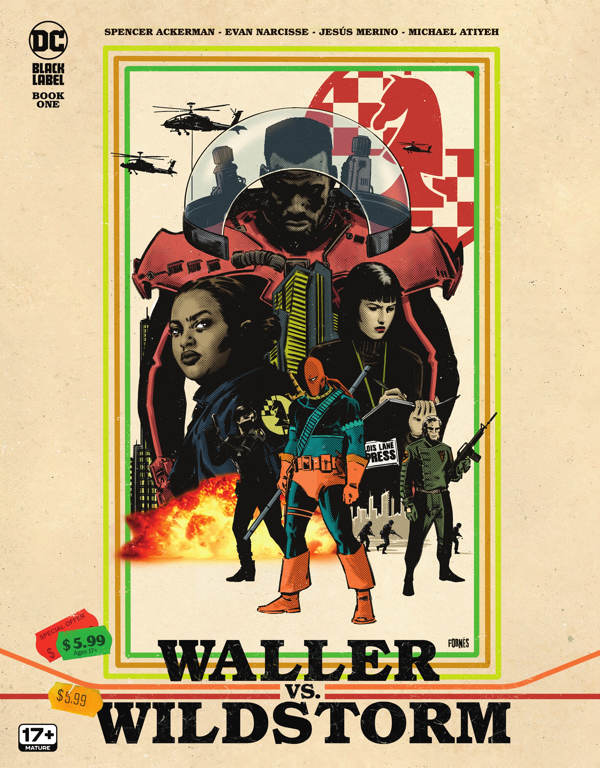 Read online Waller vs. Wildstorm comic -  Issue #1 - 1