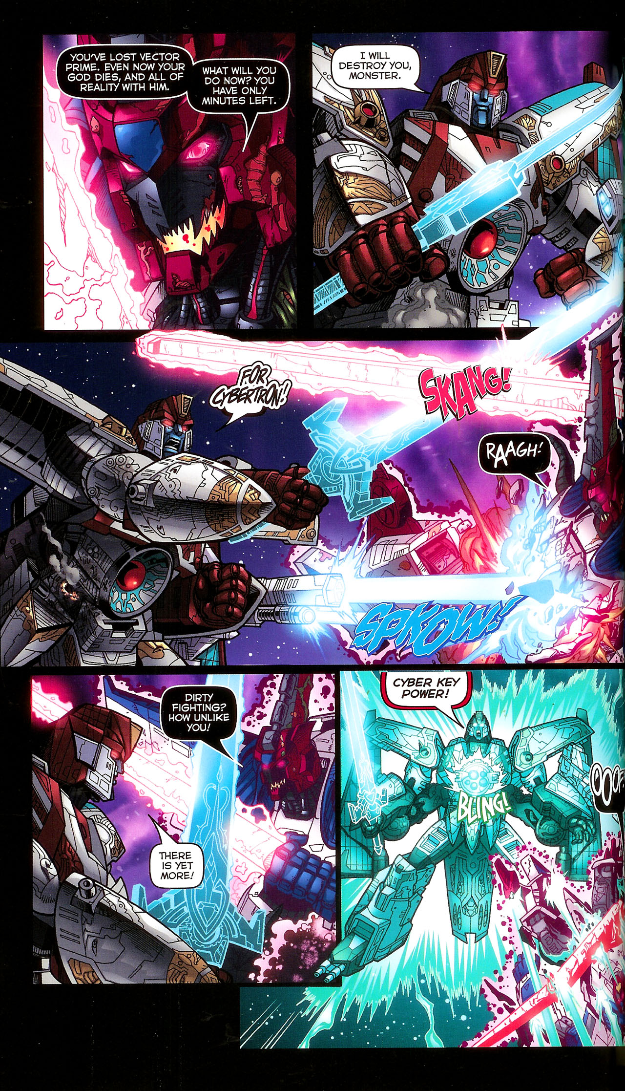 Read online Transformers: Cybertron: Balancing Act comic -  Issue # TPB - 43