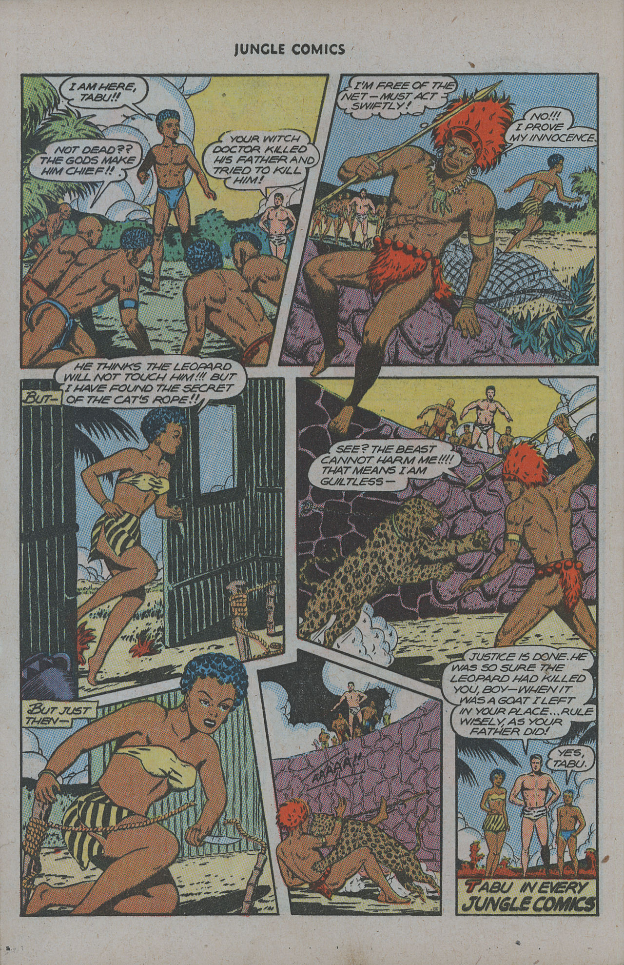 Read online Jungle Comics comic -  Issue #78 - 42