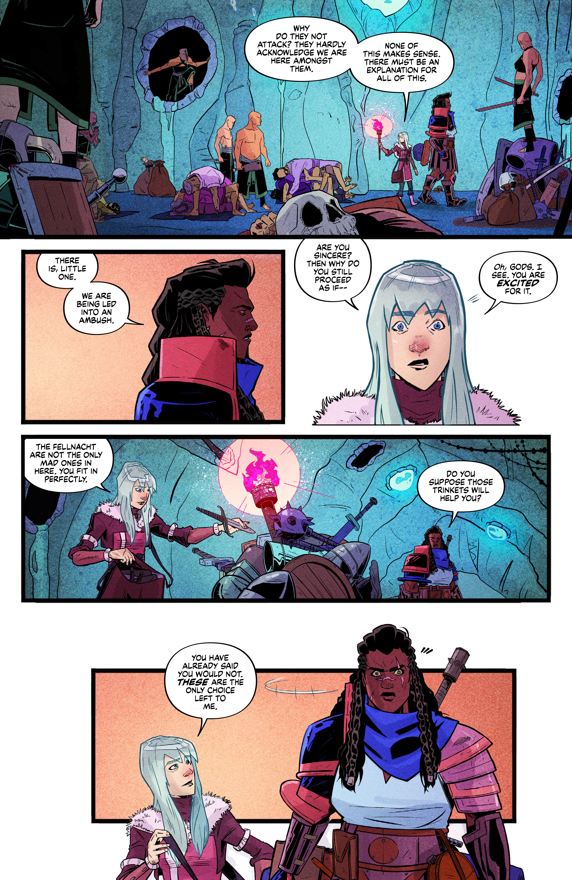 Read online Godfell comic -  Issue #2 - 6