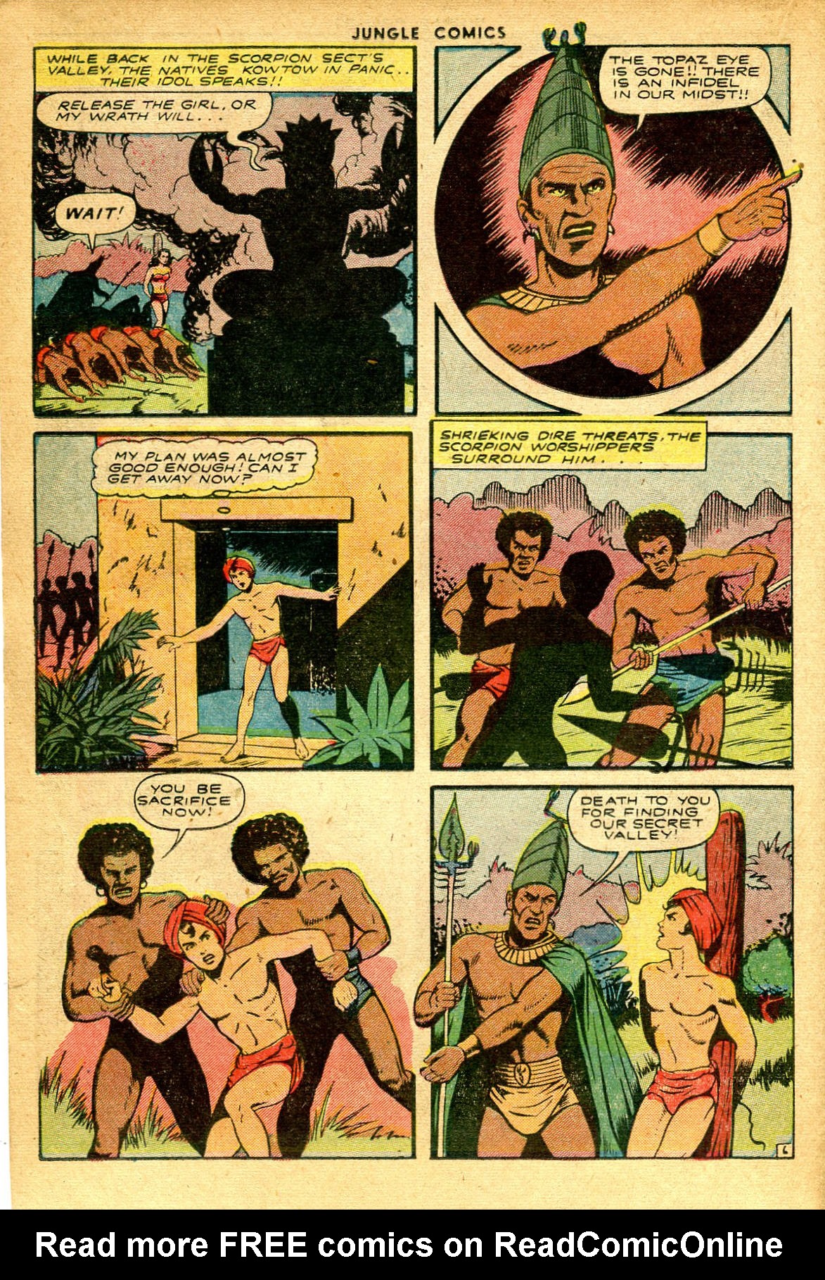 Read online Jungle Comics comic -  Issue #65 - 20