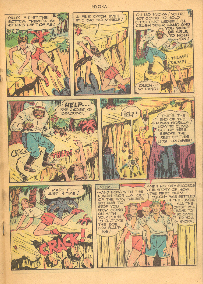 Read online Nyoka the Jungle Girl (1945) comic -  Issue #30 - 27
