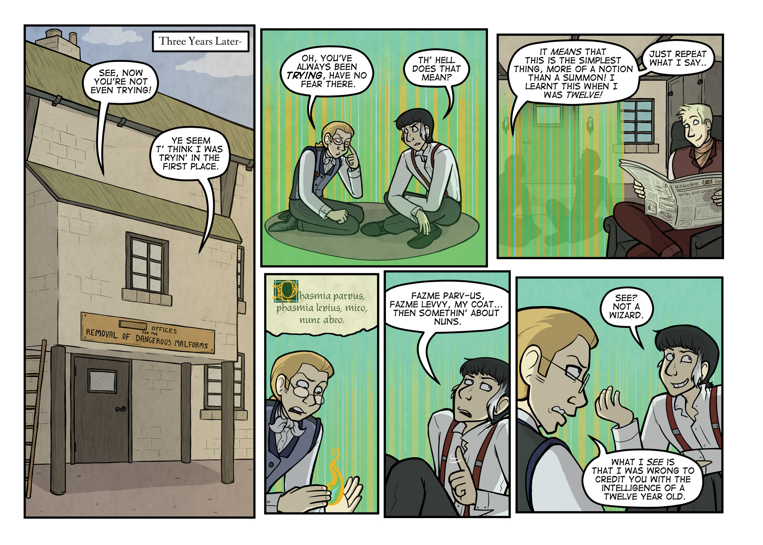 Read online Widdershins comic -  Issue #5 - 34