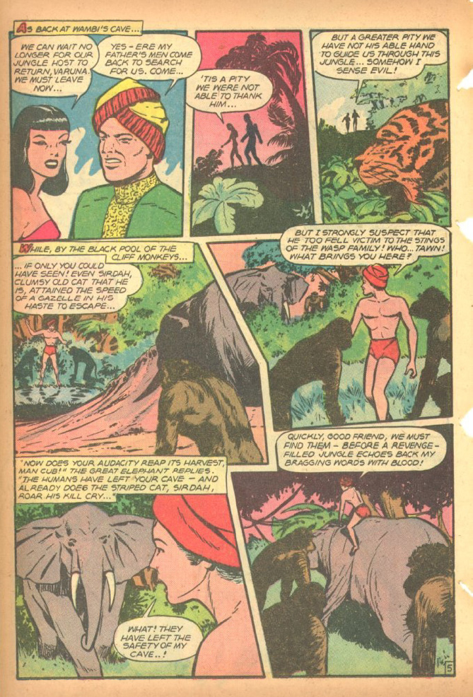 Read online Jungle Comics comic -  Issue #94 - 35