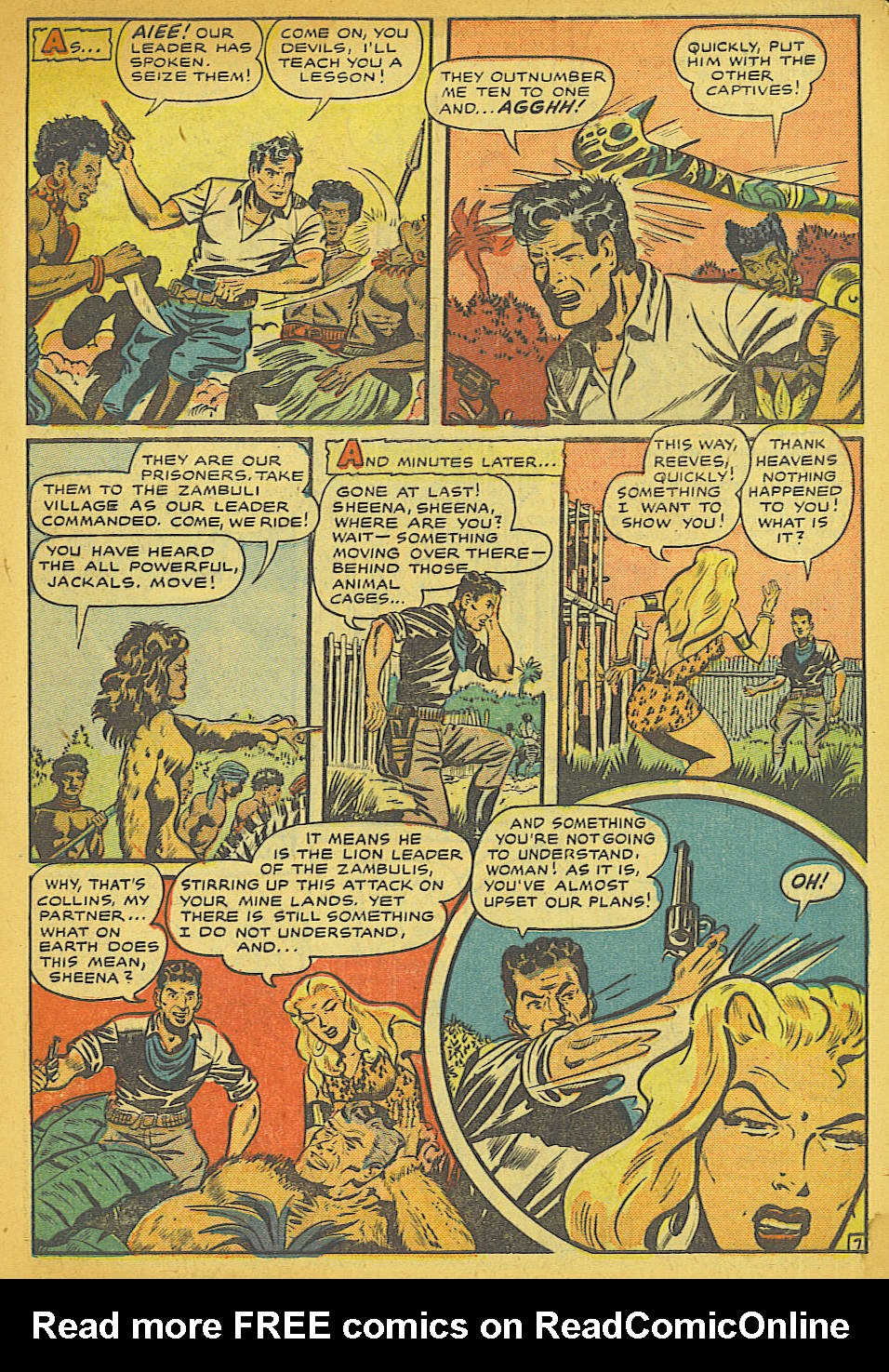 Sheena, Queen of the Jungle (1942) issue 10 - Page 9