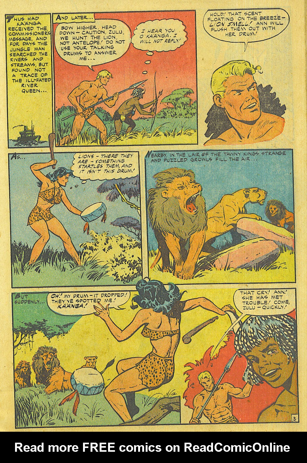 Read online Jungle Comics comic -  Issue #134 - 7