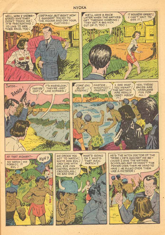 Read online Nyoka the Jungle Girl (1945) comic -  Issue #51 - 7