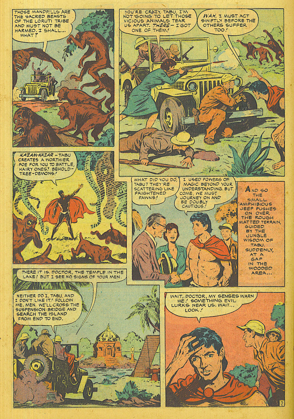 Read online Jungle Comics comic -  Issue #129 - 36