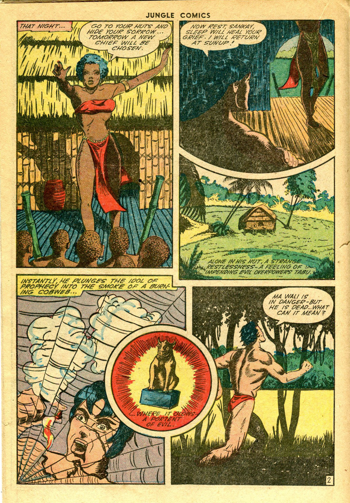 Read online Jungle Comics comic -  Issue #59 - 25