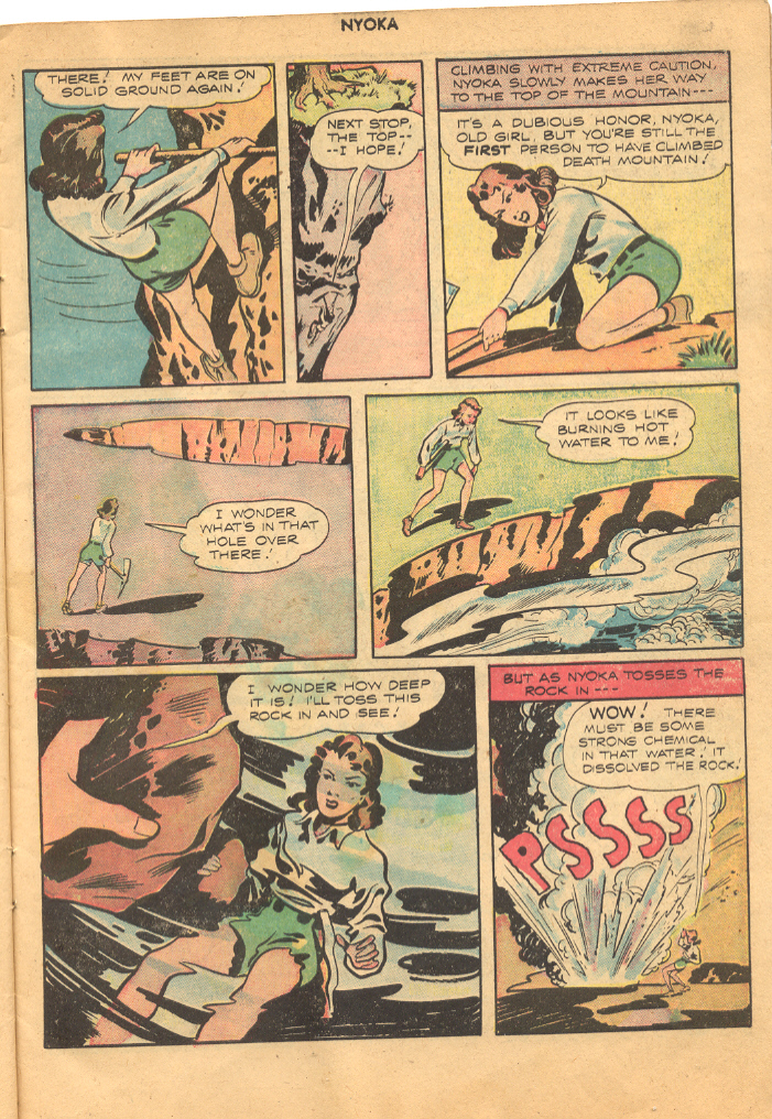 Read online Nyoka the Jungle Girl (1945) comic -  Issue #16 - 7