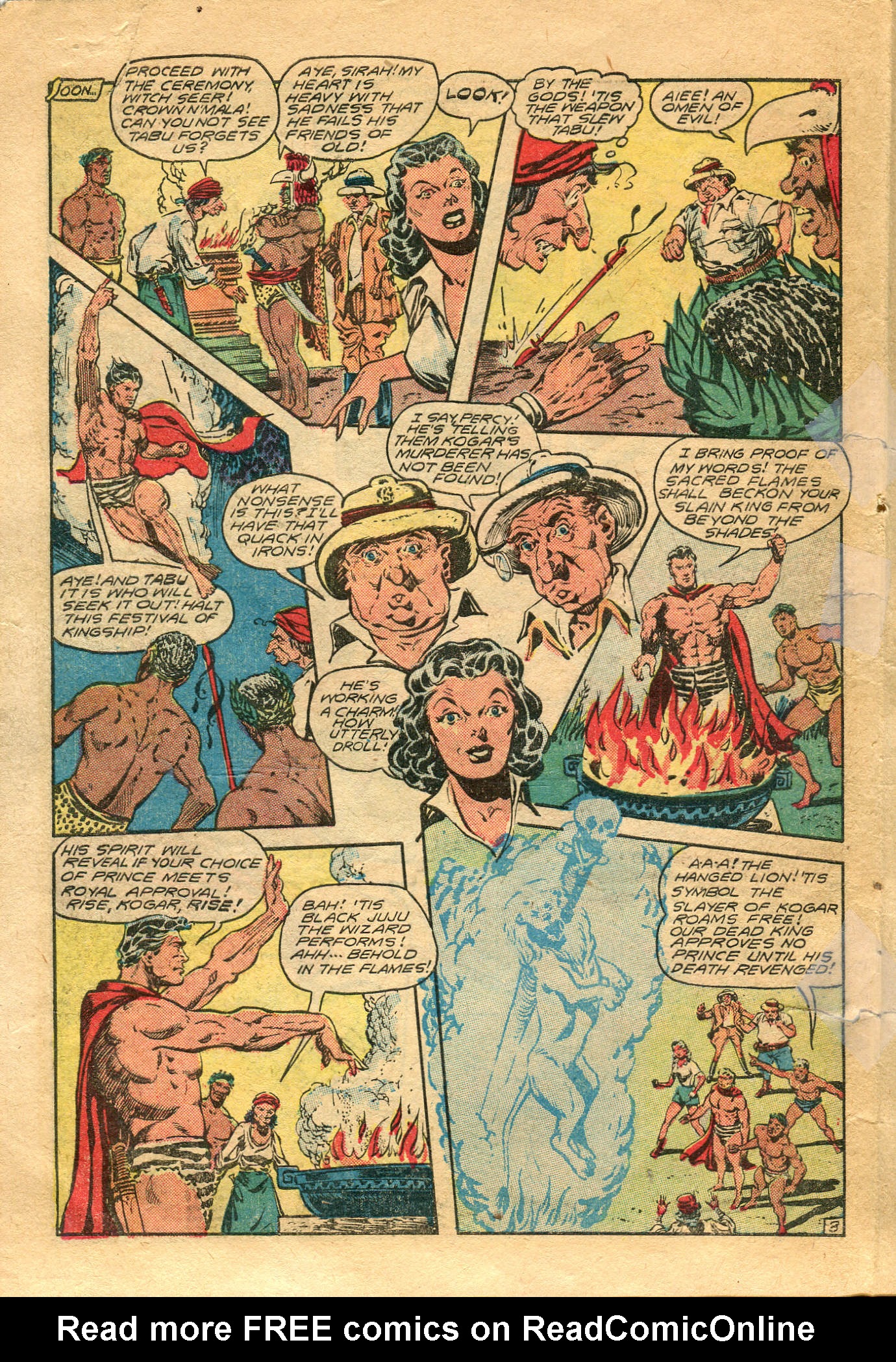 Read online Jungle Comics comic -  Issue #105 - 47