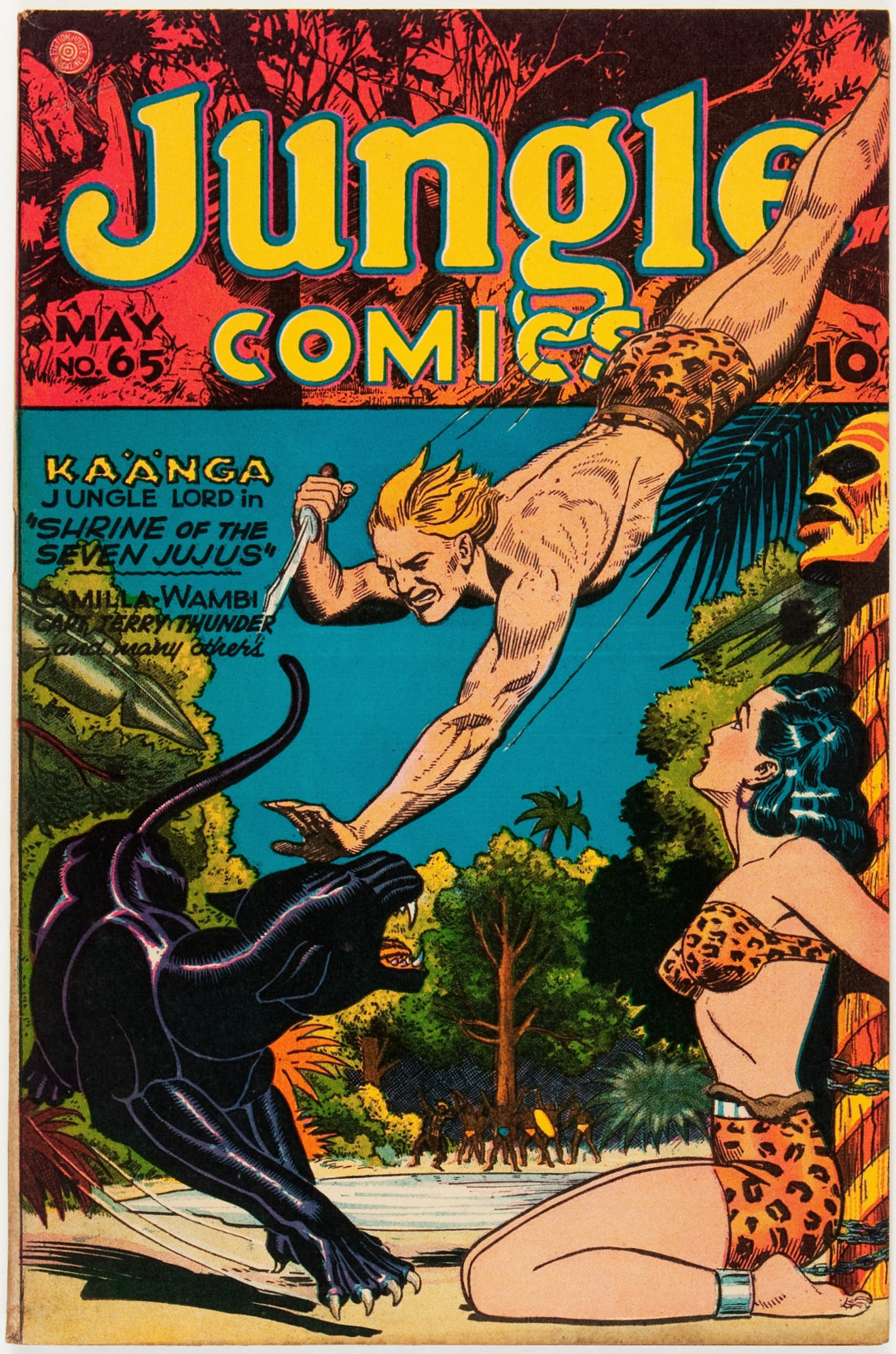 Read online Jungle Comics comic -  Issue #65 - 1