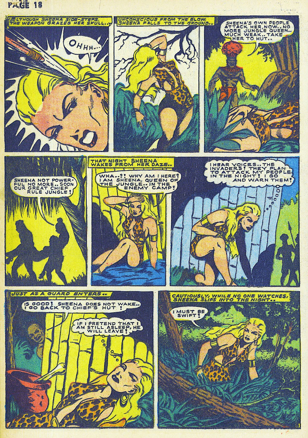 Read online Sheena, Queen of the Jungle (1942) comic -  Issue #2 - 20