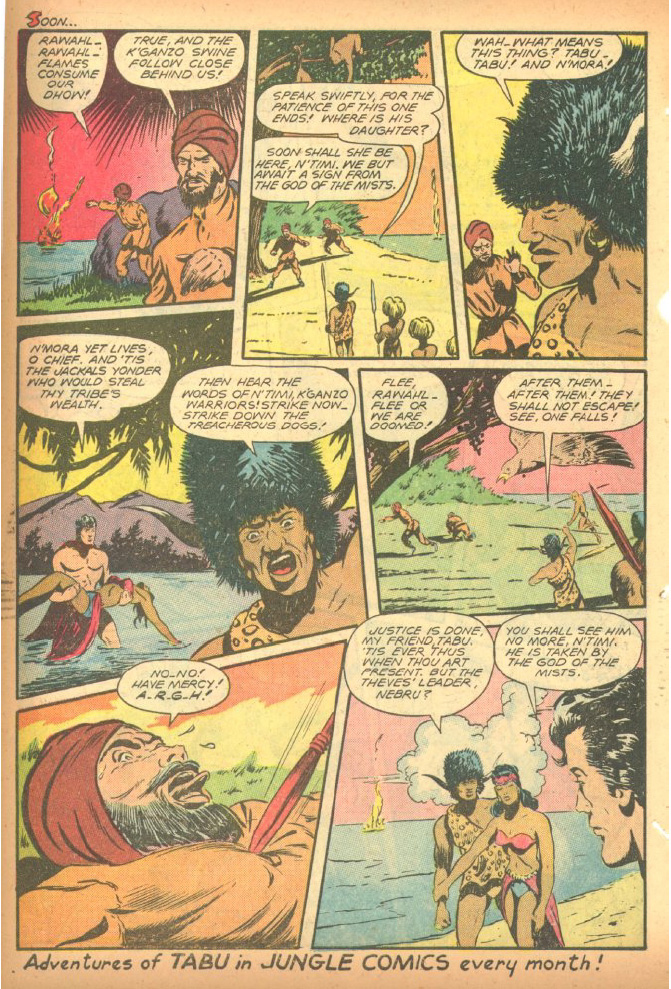 Read online Jungle Comics comic -  Issue #91 - 43