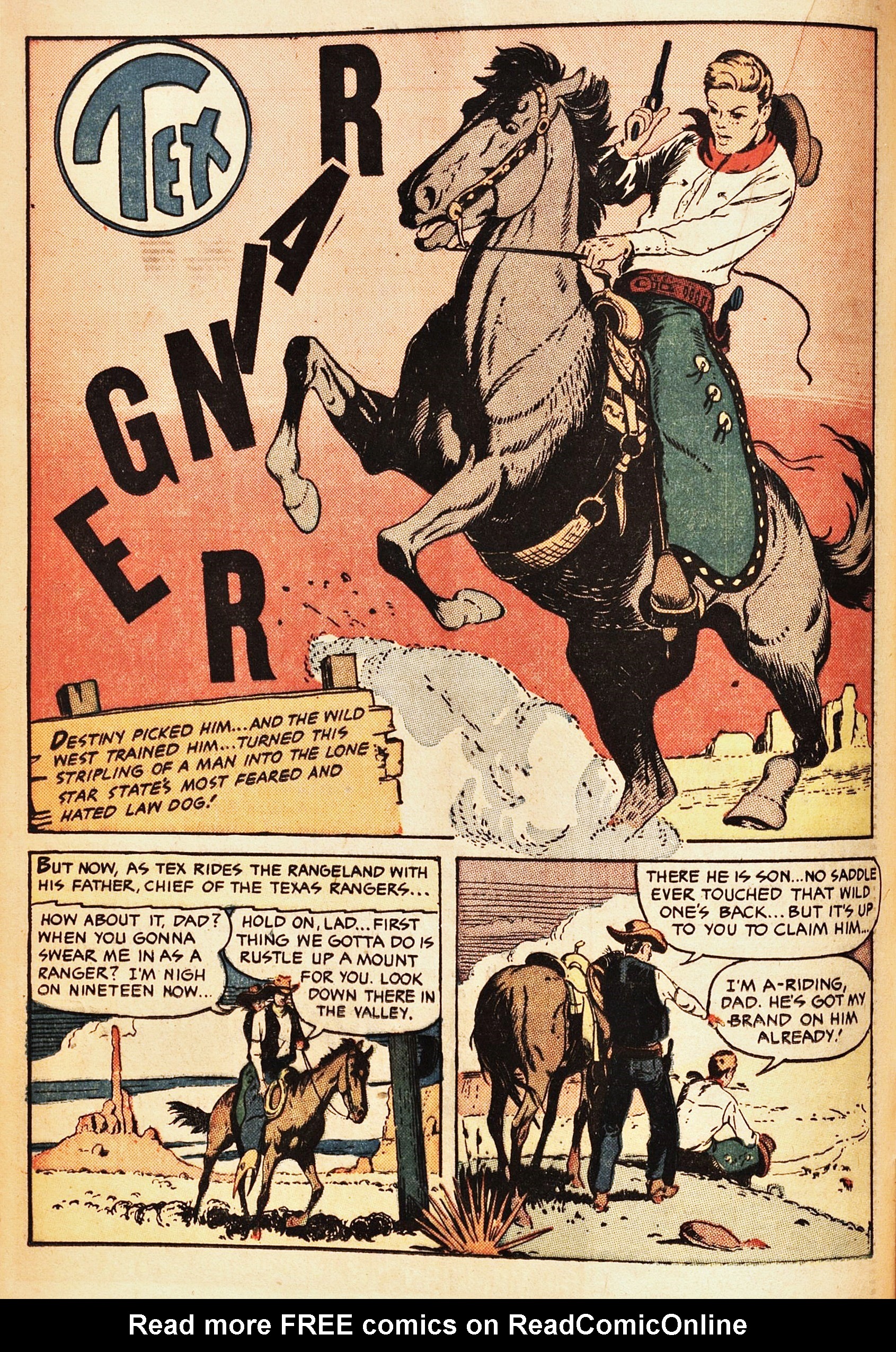 Read online Firehair (1951) comic -  Issue #7 - 16