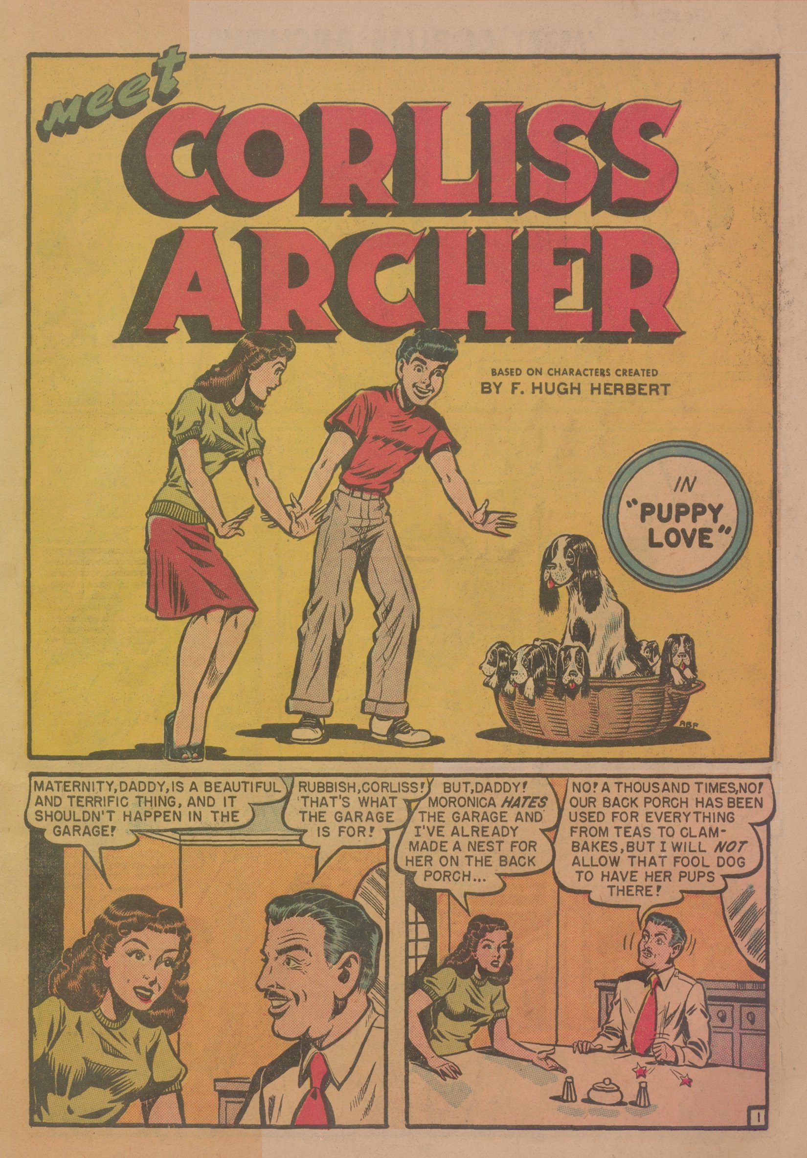 Read online Meet Corliss Archer comic -  Issue #1 - 3