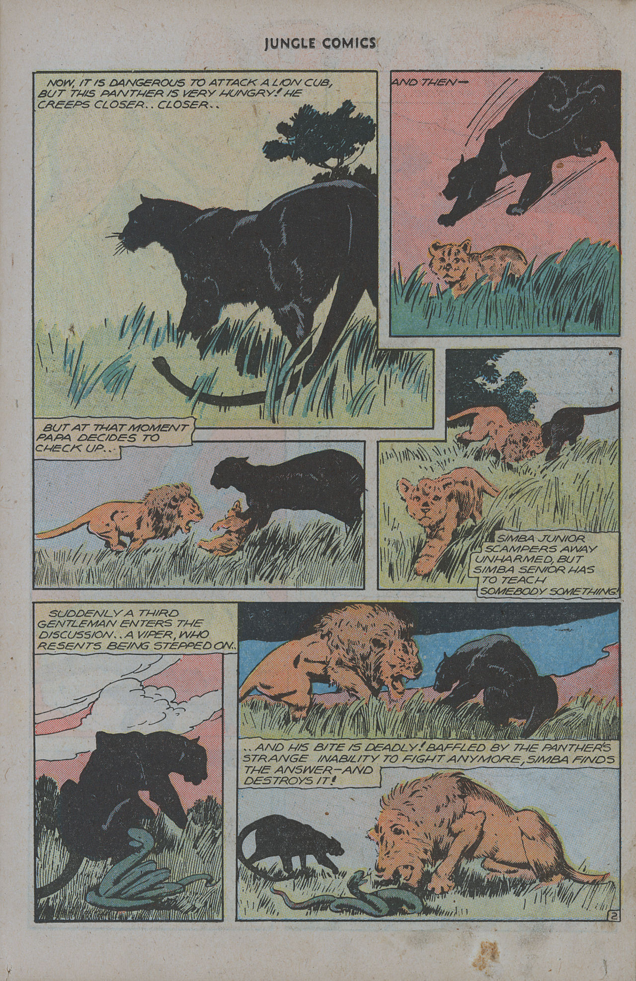 Read online Jungle Comics comic -  Issue #78 - 15