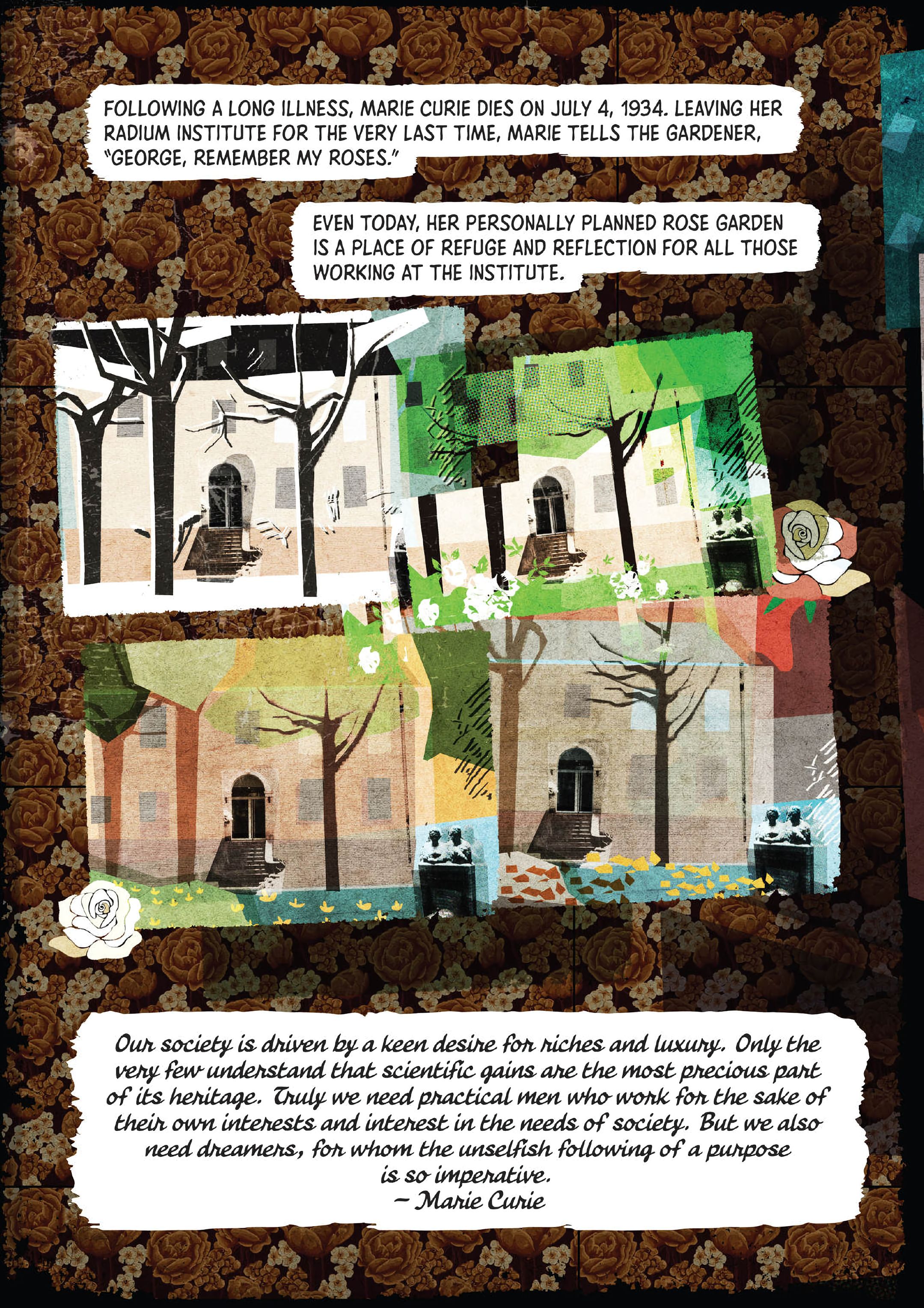 Read online Marie Curie: A Quest For Light comic -  Issue # TPB - 124