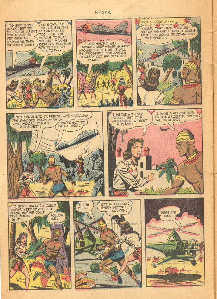 Read online Nyoka the Jungle Girl (1945) comic -  Issue #40 - 4