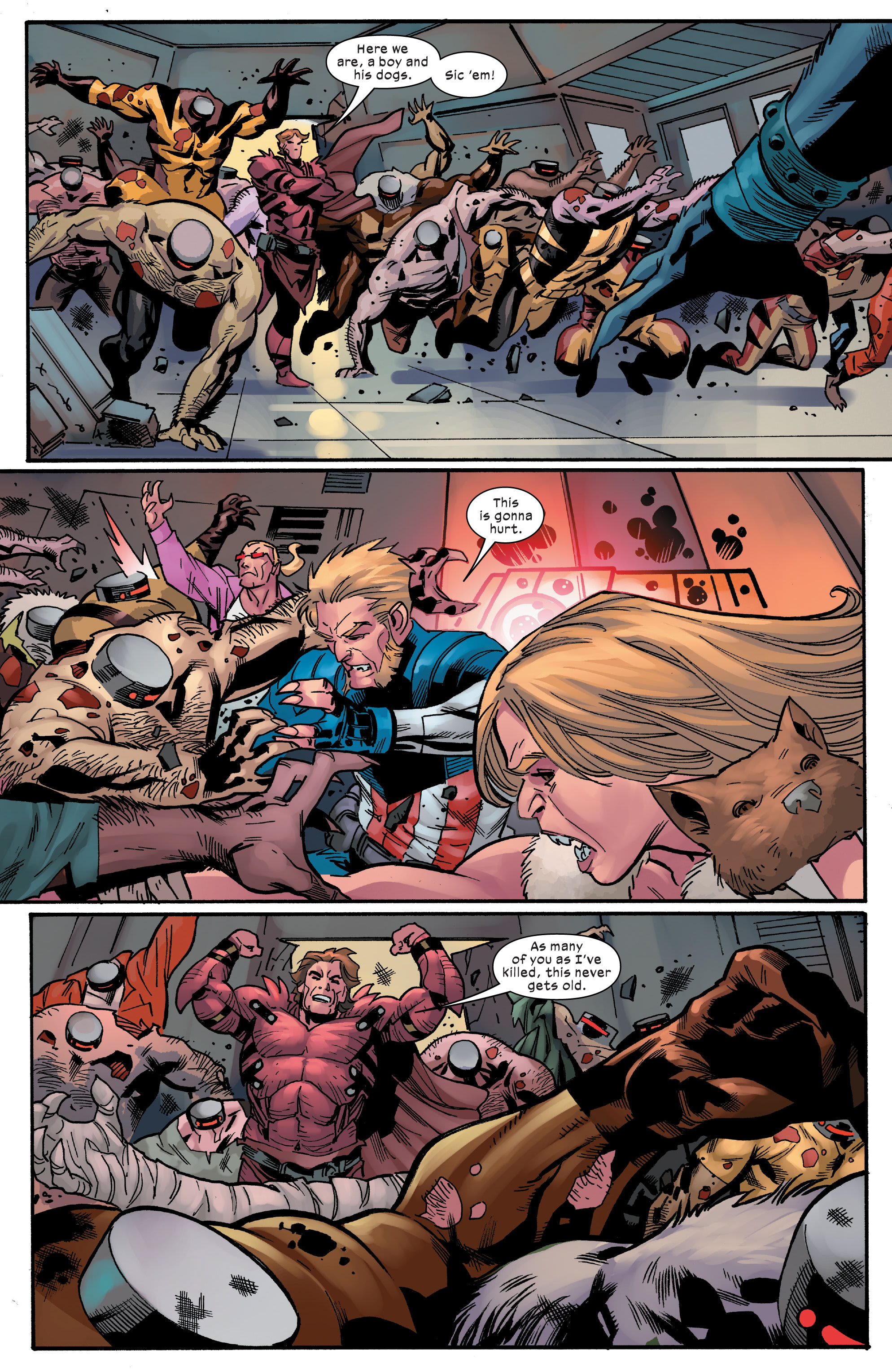Read online Sabretooth & The Exiles comic -  Issue #5 - 16