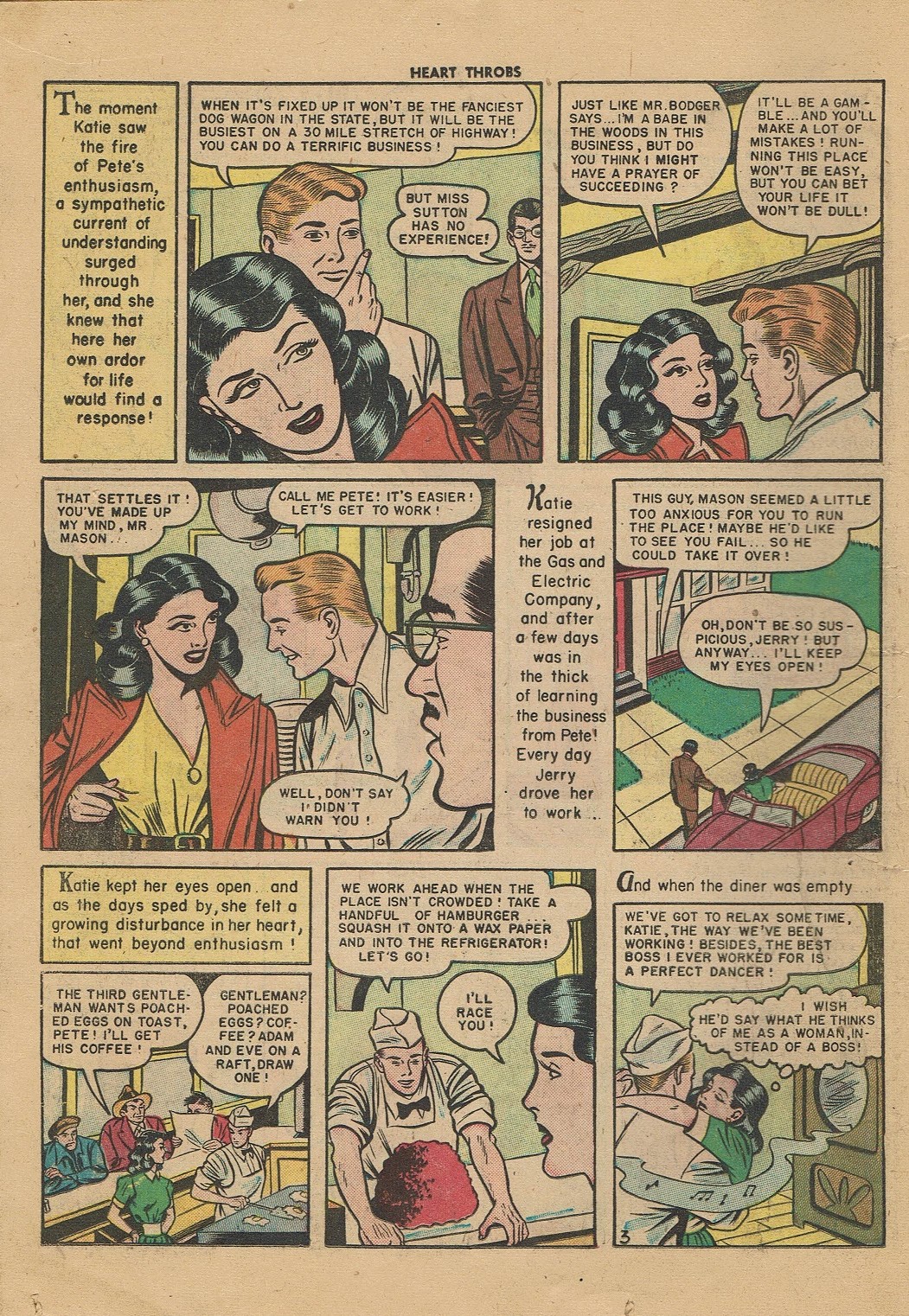 Read online Heart Throbs comic -  Issue #6 - 14