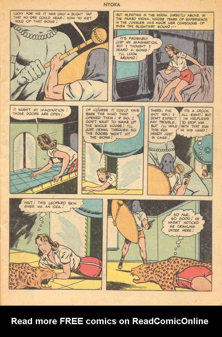 Read online Nyoka the Jungle Girl (1945) comic -  Issue #34 - 5