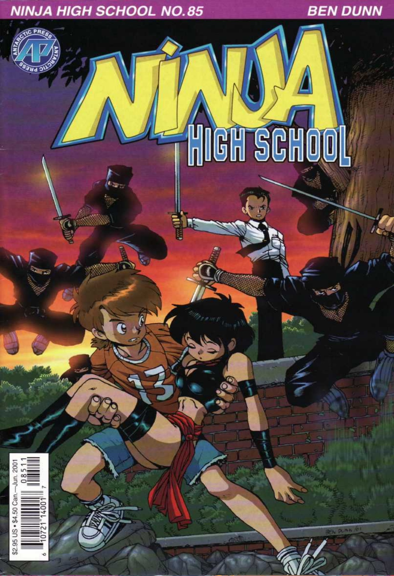 Read online Ninja High School (1986) comic -  Issue #85 - 1