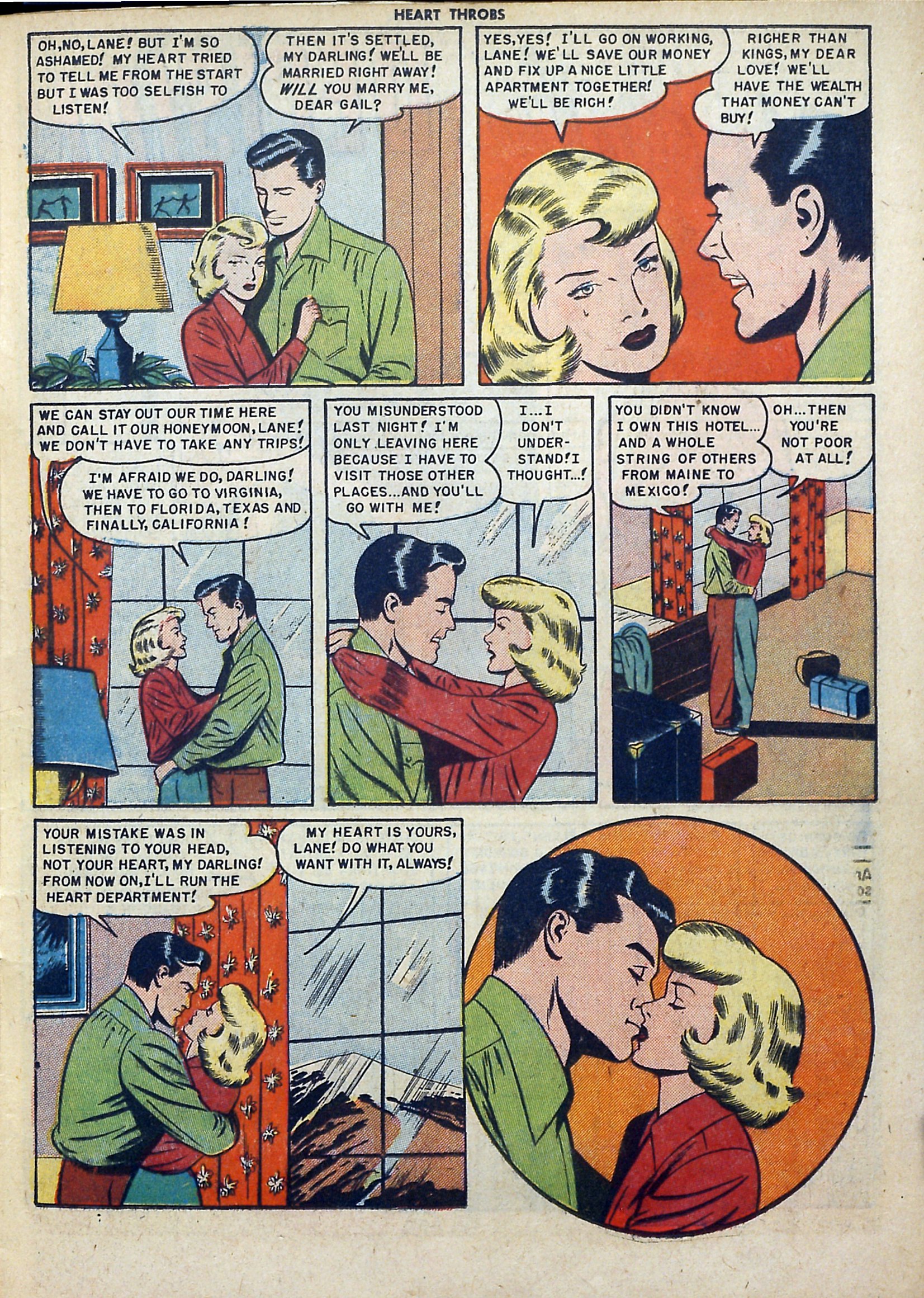 Read online Heart Throbs comic -  Issue #5 - 11