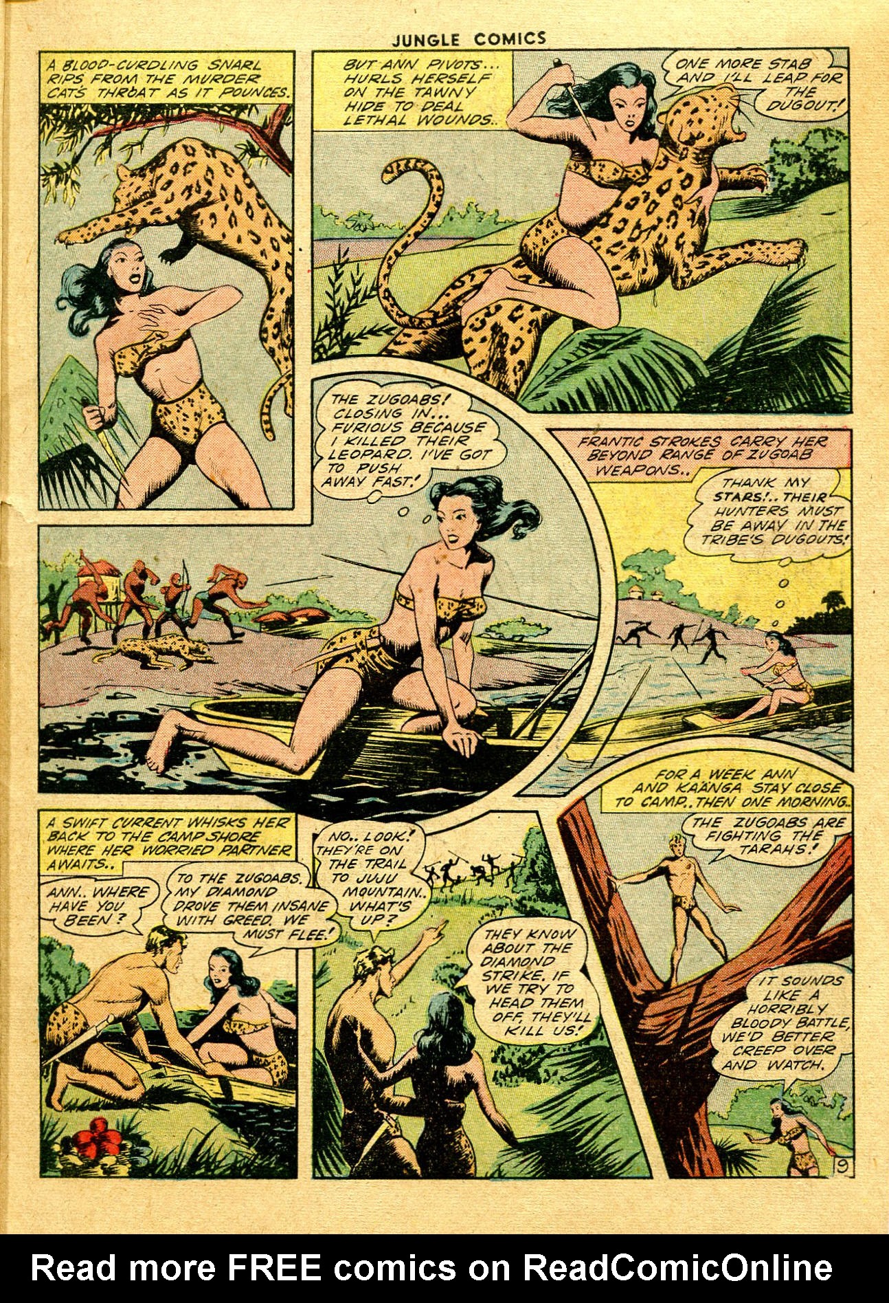 Read online Jungle Comics comic -  Issue #46 - 11