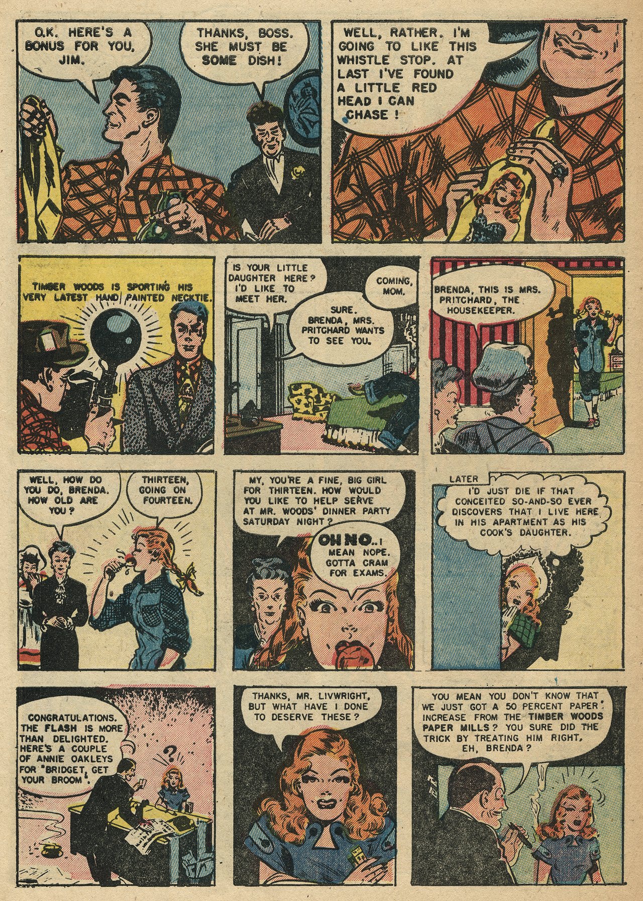 Read online Brenda Starr (1948) comic -  Issue #13 - 30