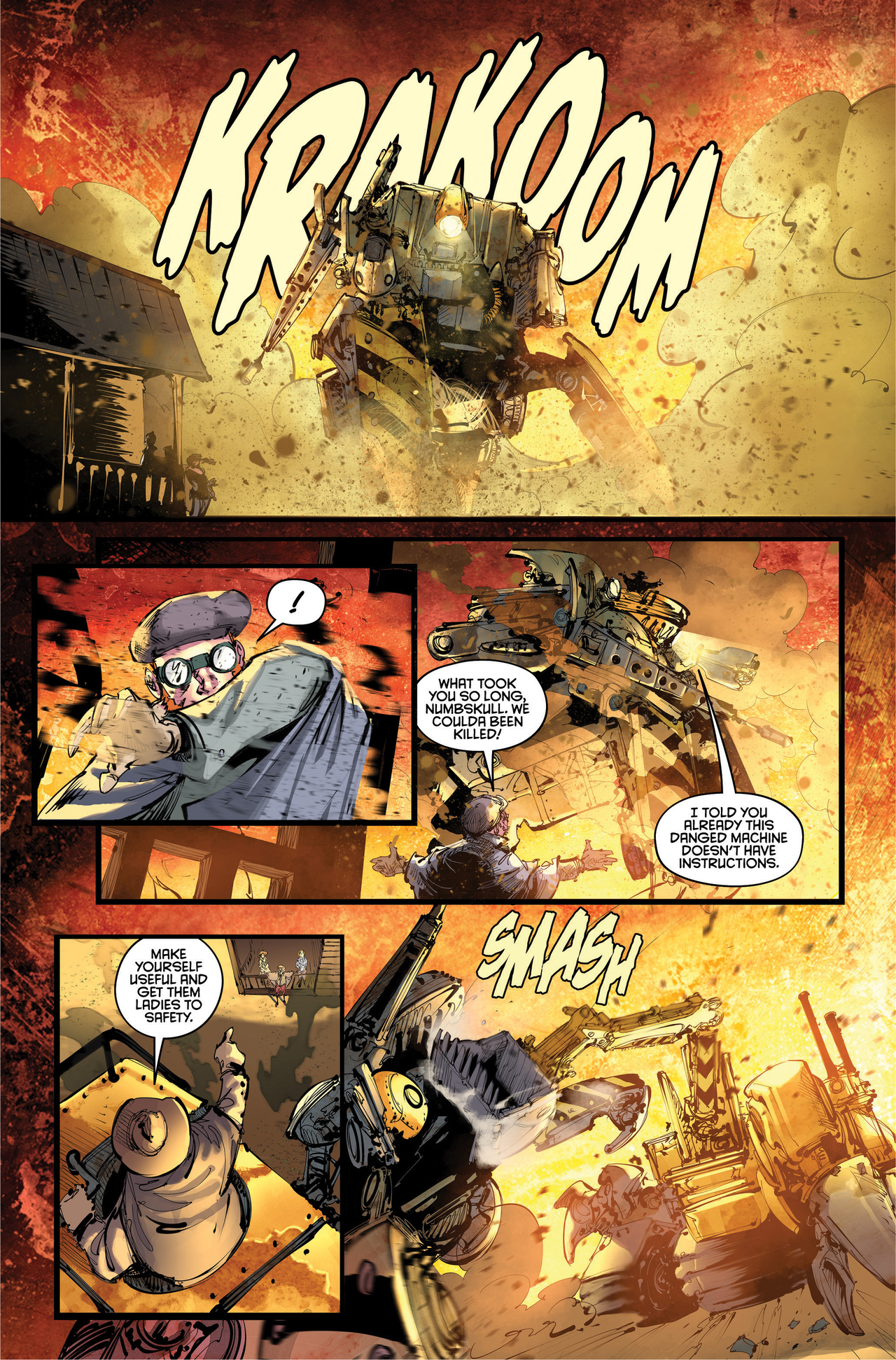 Read online Broken Gargoyles: Sin and Virtue comic -  Issue #3 - 6
