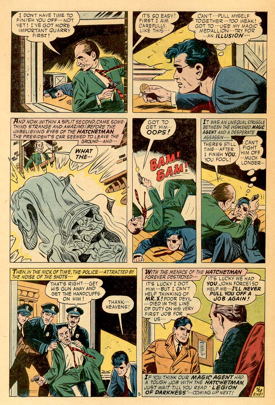 Read online Magic Agent comic -  Issue #2 - 21