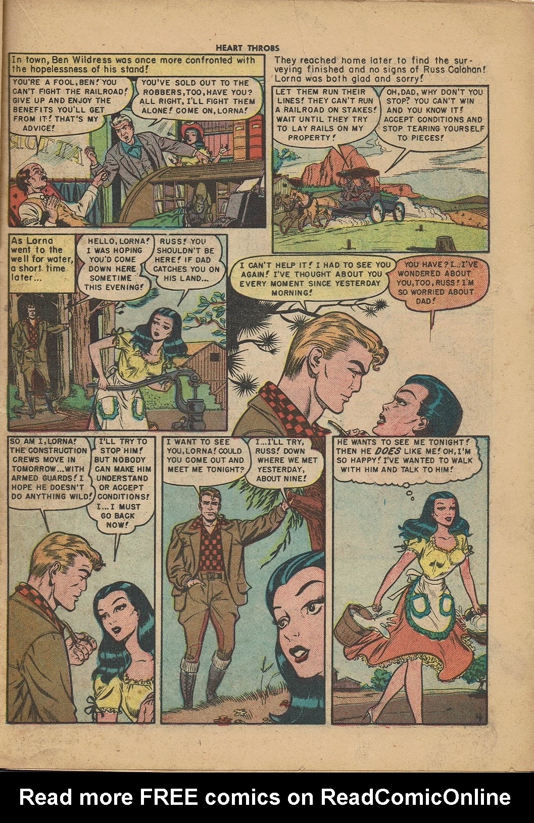 Read online Heart Throbs comic -  Issue #4 - 21
