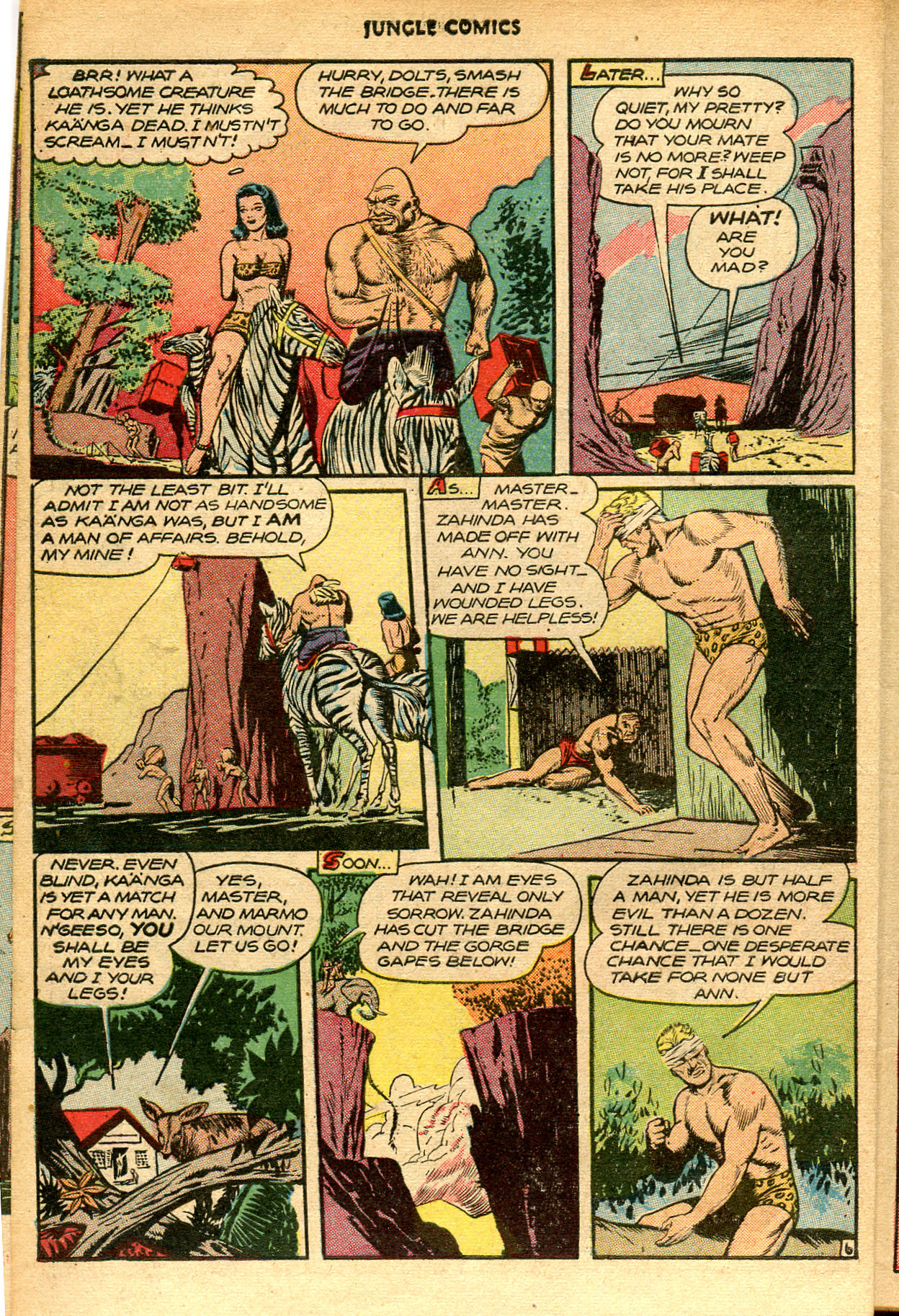 Read online Jungle Comics comic -  Issue #87 - 8