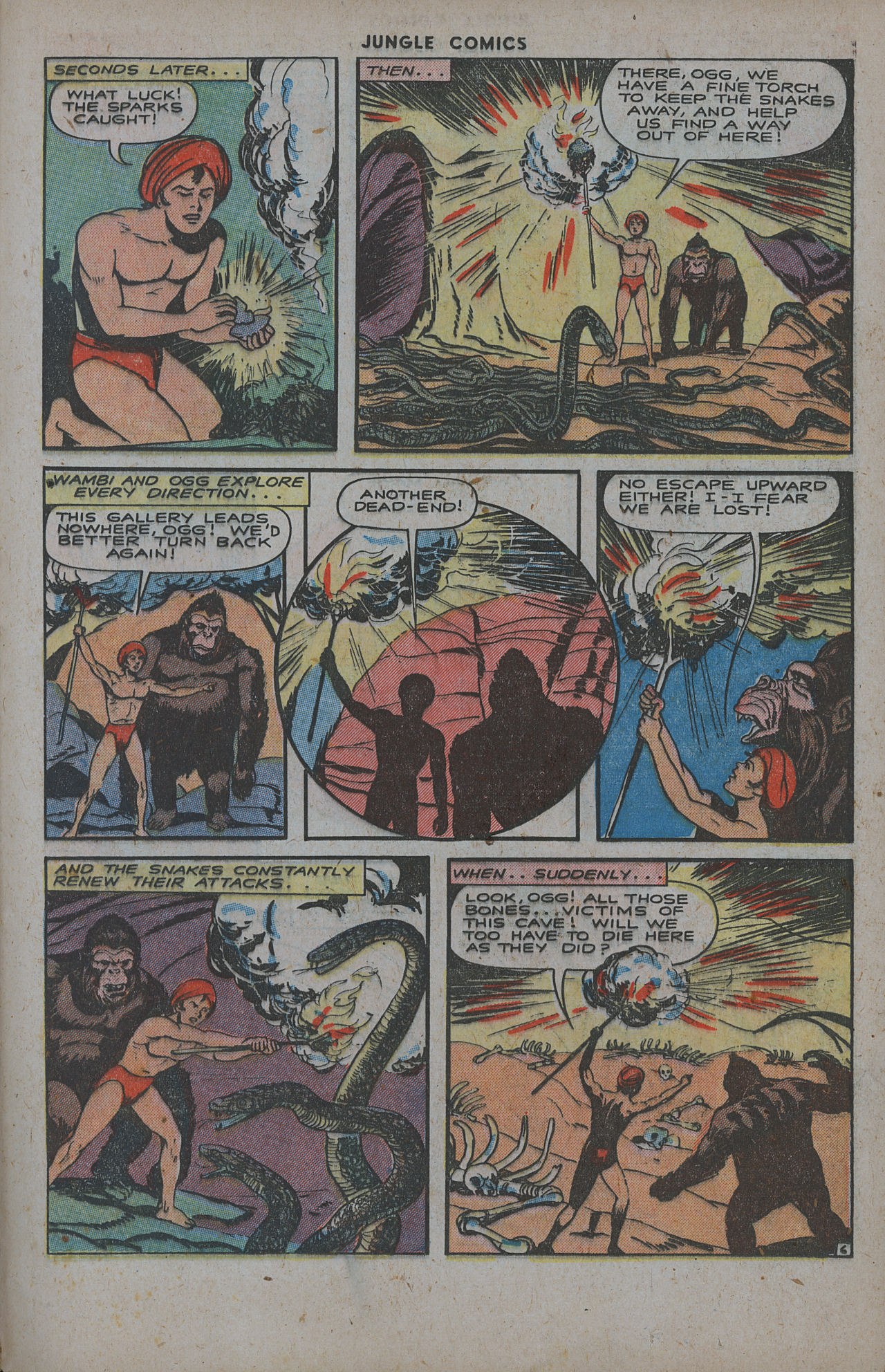 Read online Jungle Comics comic -  Issue #56 - 31