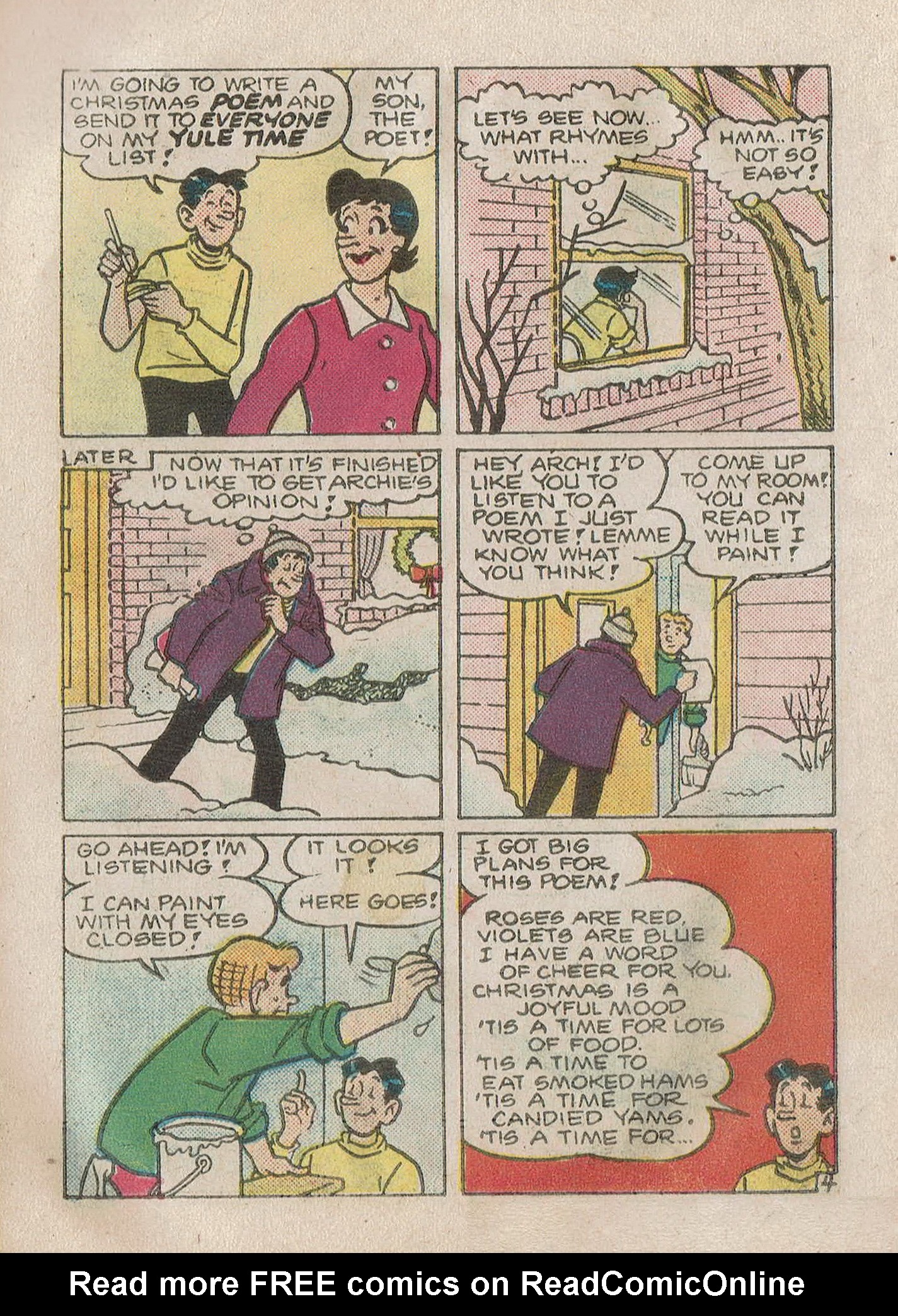 Read online Jughead Jones Comics Digest comic -  Issue #49 - 6