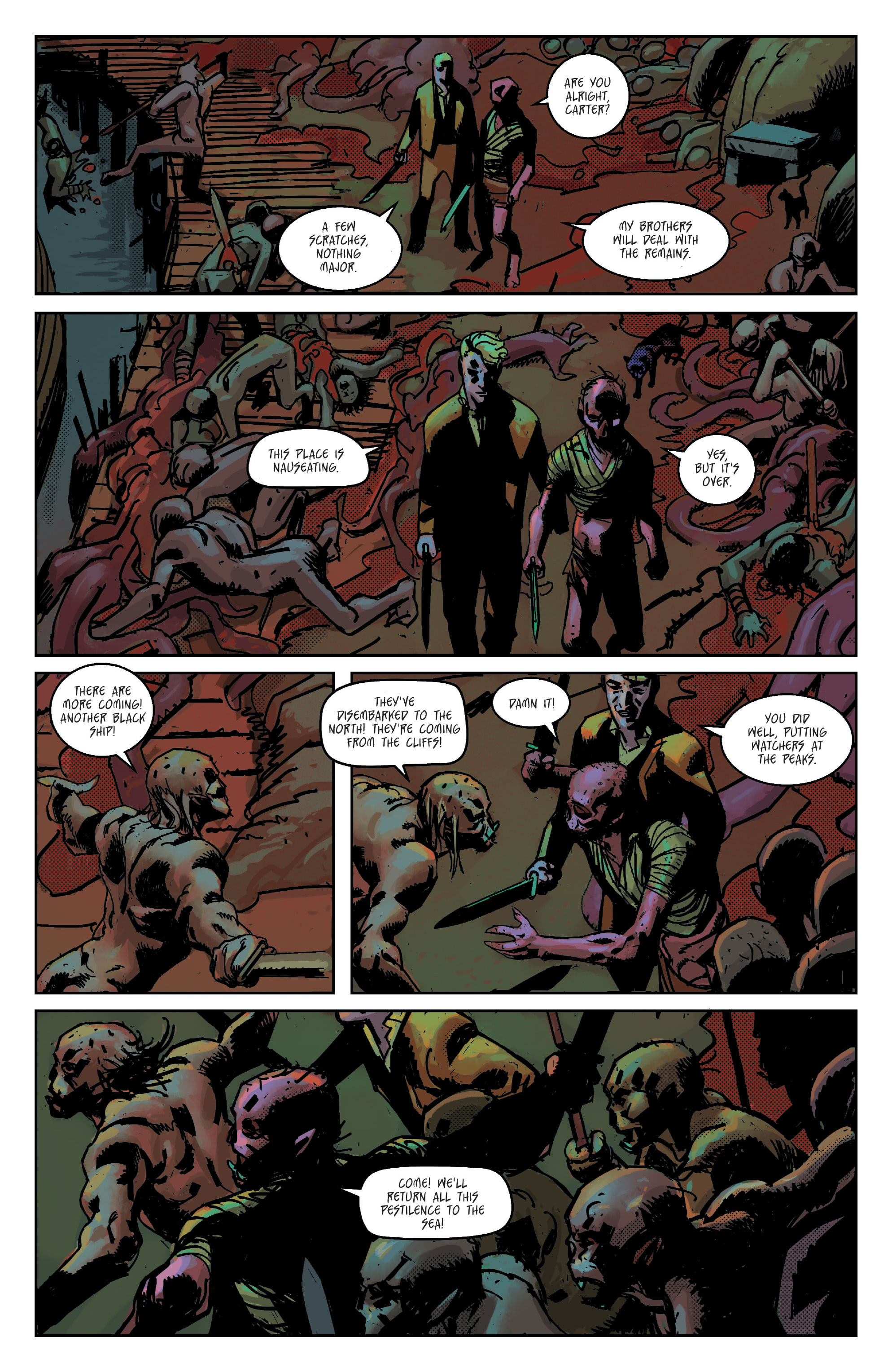 Read online Lovecraft Unknown Kadath comic -  Issue #7 - 18