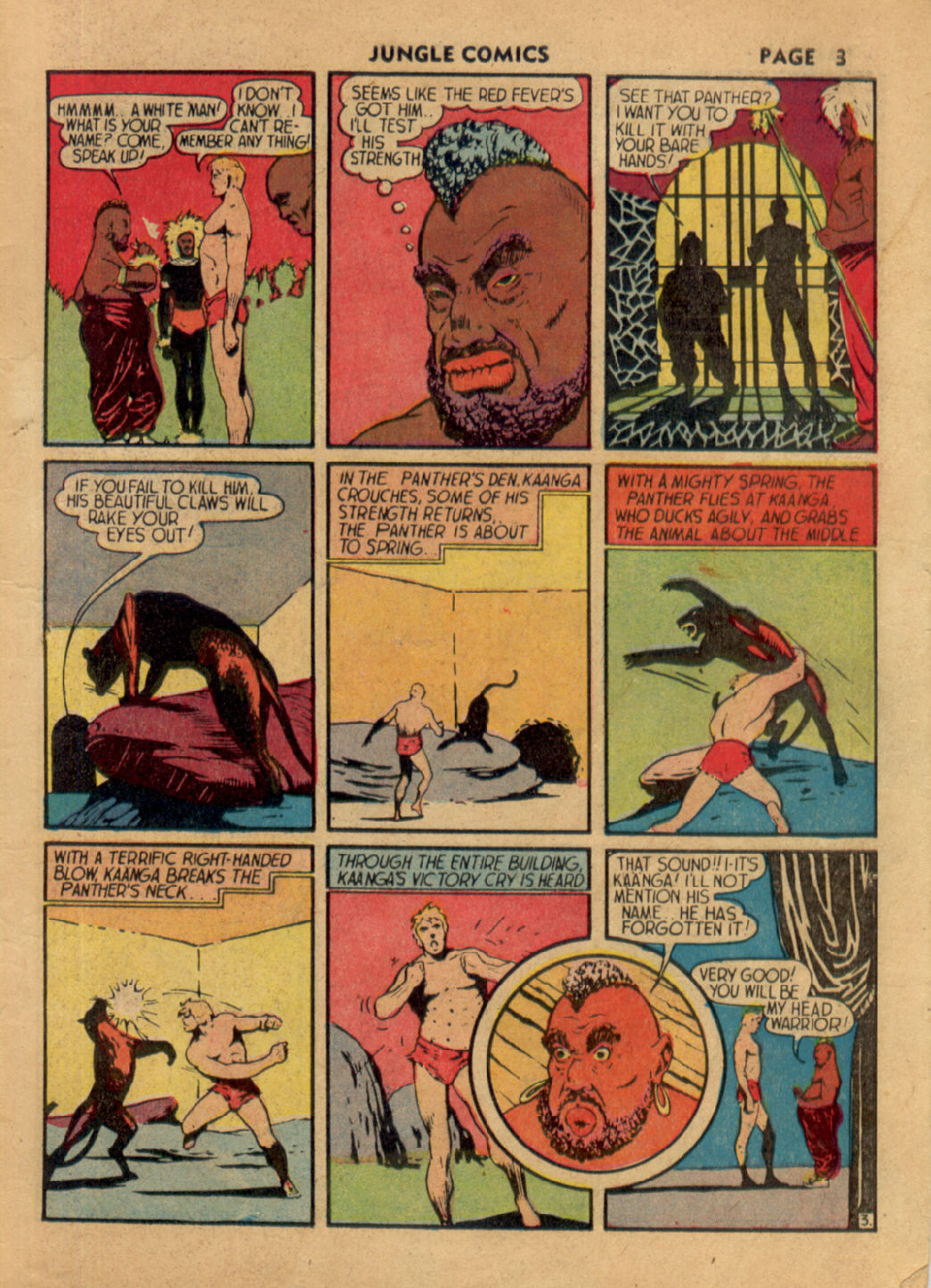 Read online Jungle Comics comic -  Issue #9 - 3